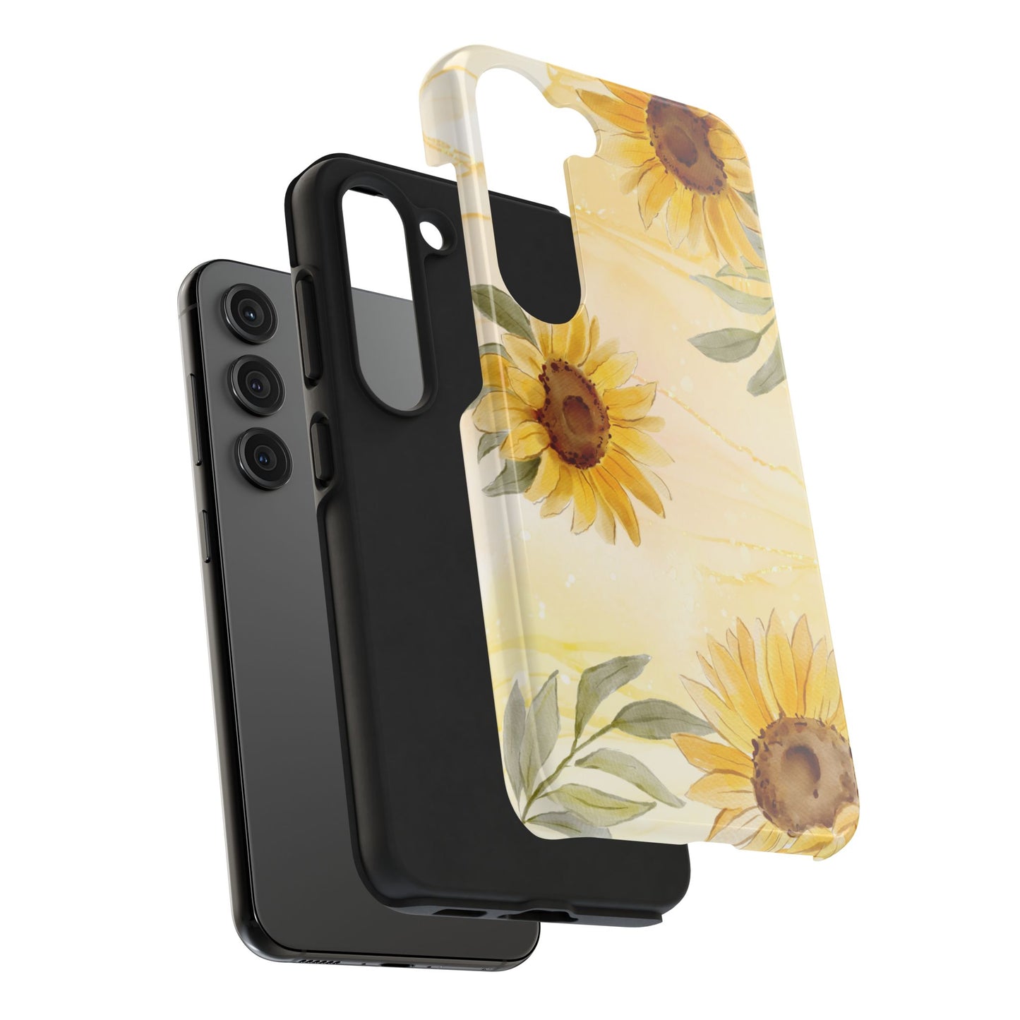 Sunflower Tough Phone Case - Floral Phone Cover, Fall Gift, Durable Phone Case, Stylish Accessory, Nature Lover Gift
