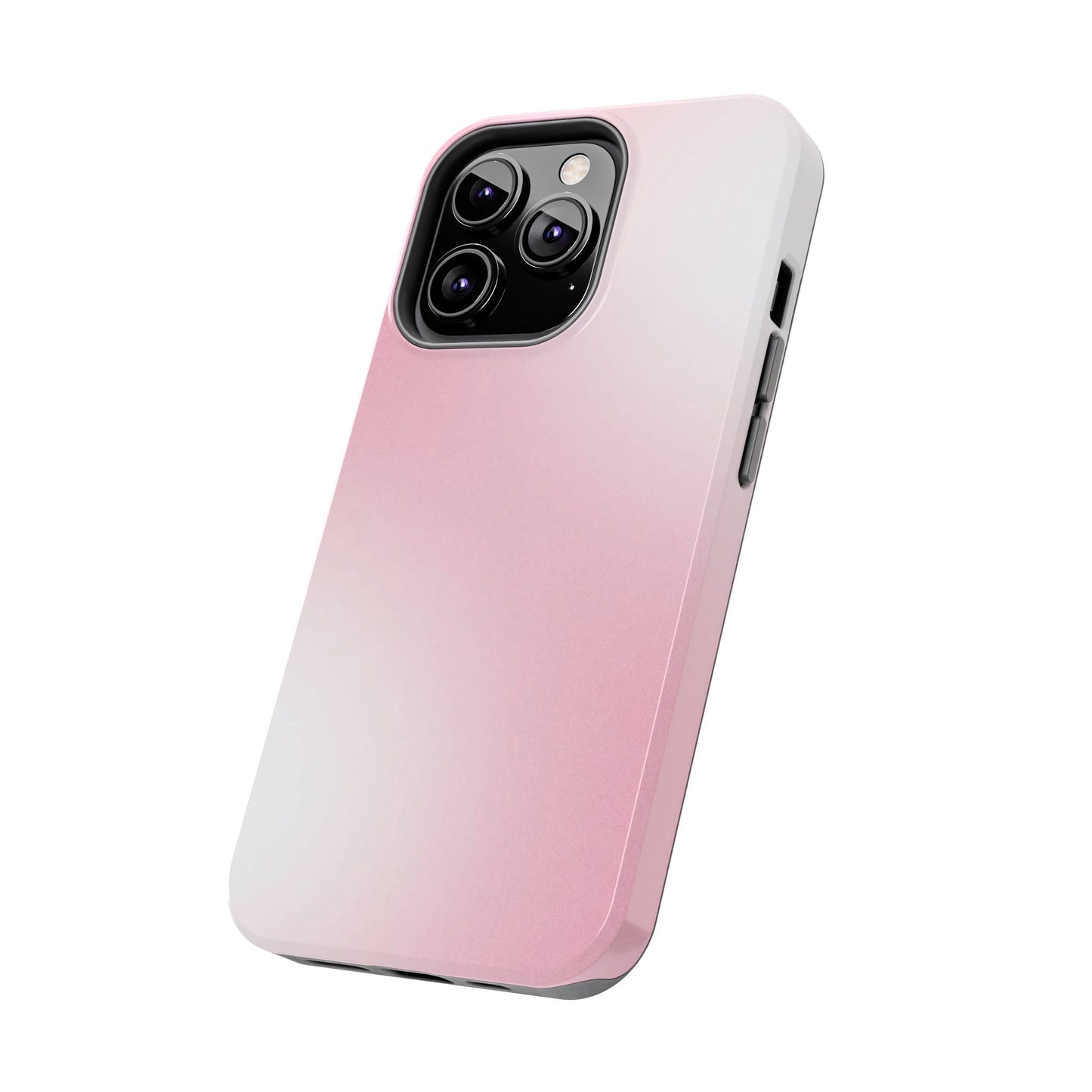Stylish Tough Phone Cases, Durable Phone Covers, Pink Gradient Phone Case, Gift for Her, Trendy Phone Accessories