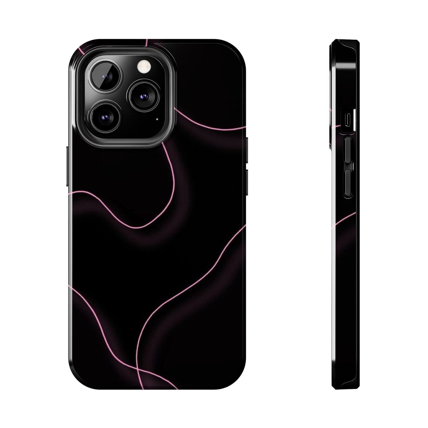 Sleek Abstract Phone Cases - Stylish Protection for Everyday Use, Gift for Tech Lovers, Modern Design, Trendy Phone Accessories
