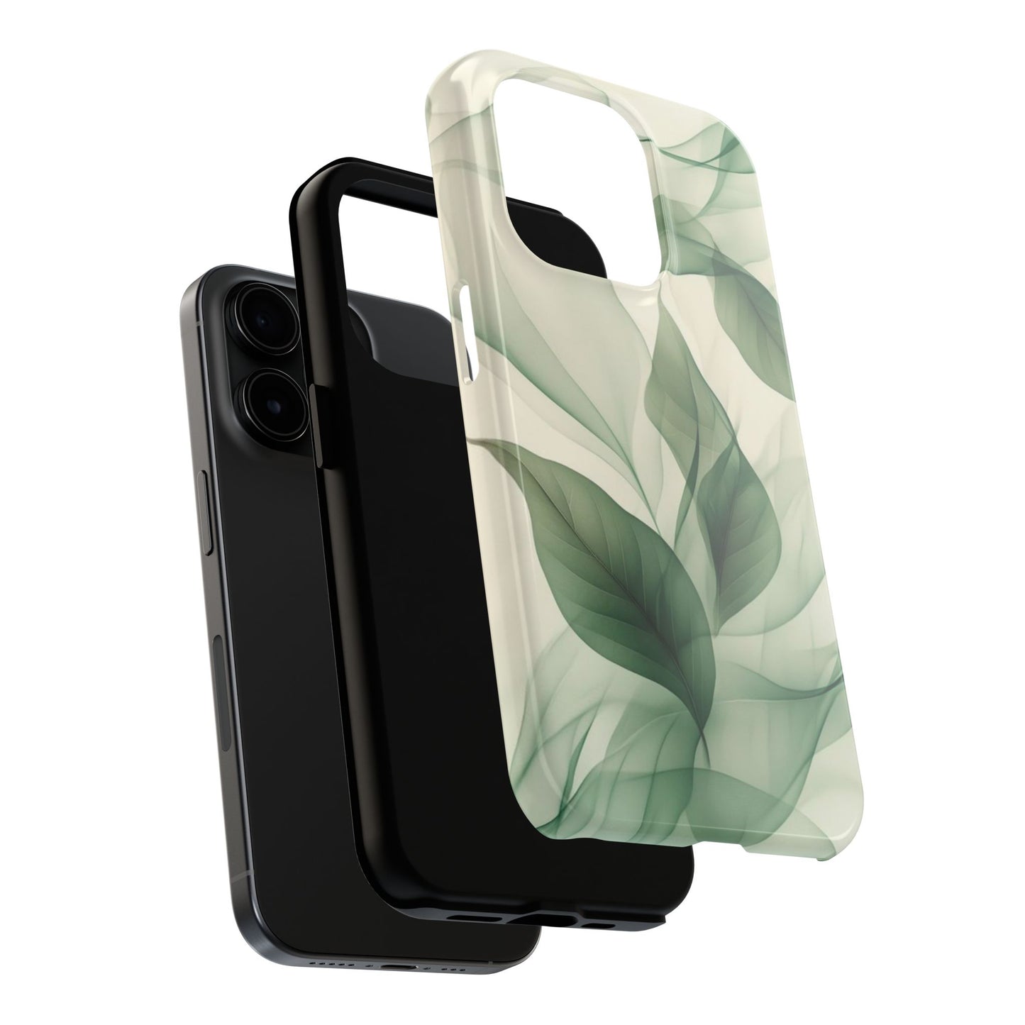 Elegant Leafy Tough Phone Cases | Nature-Inspired Accessories, Gift for Nature Lovers, Stylish Protection for Phones, Eco-Friendly Design