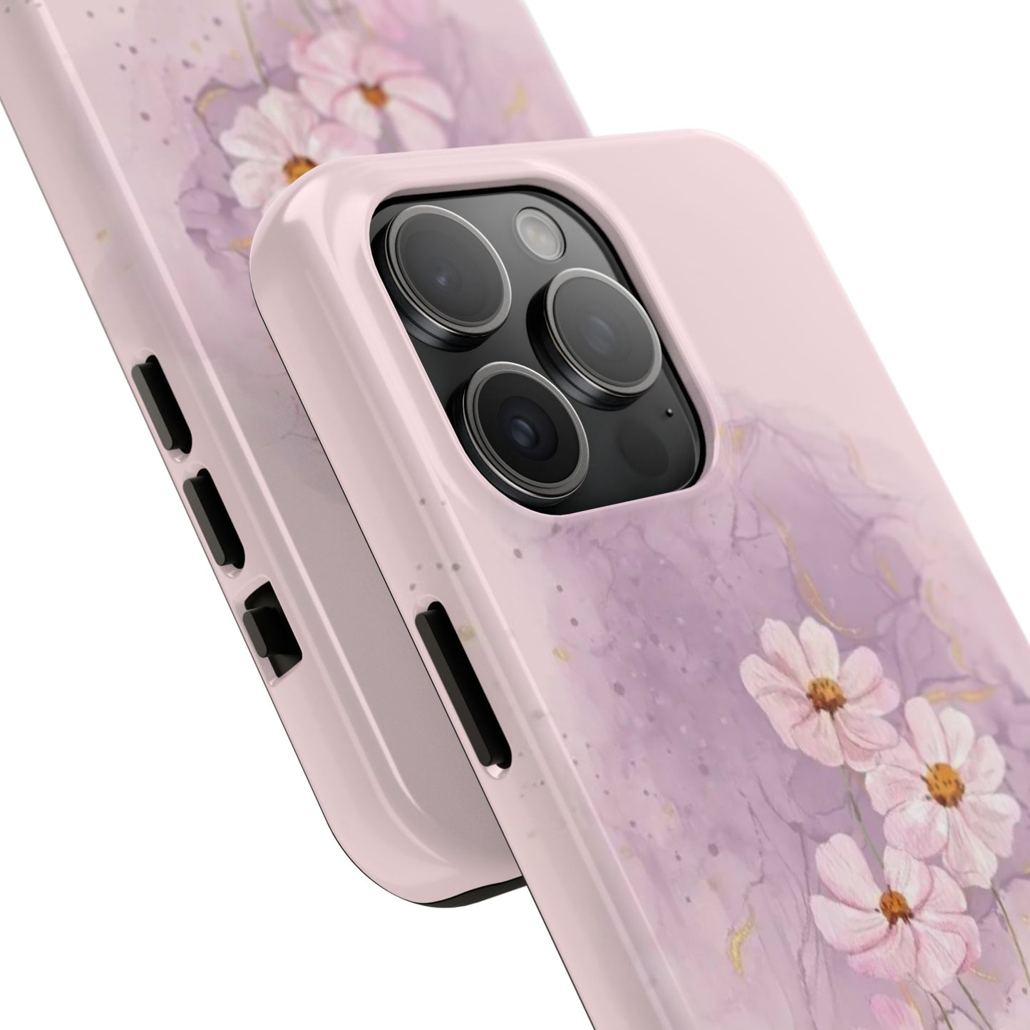 Floral Tough Phone Cases, Protective Phone Cover, Flower Design Case, Stylish Gift for Her, Mother’s Day, Birthday Present