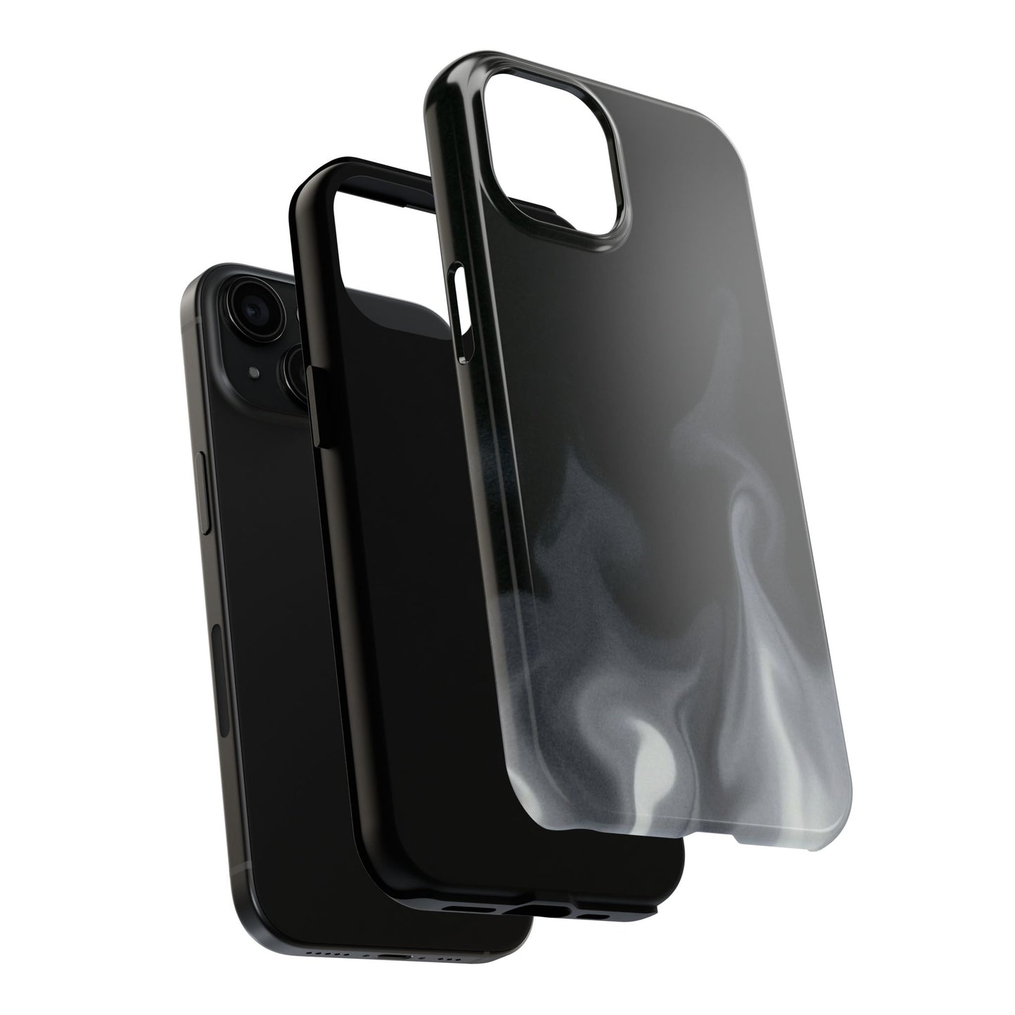 Sleek Smoke Phone Case - Durable Protection, Modern Style, Gift for Tech Lovers, Unique Design for Men/Women, Perfect for Everyday Use