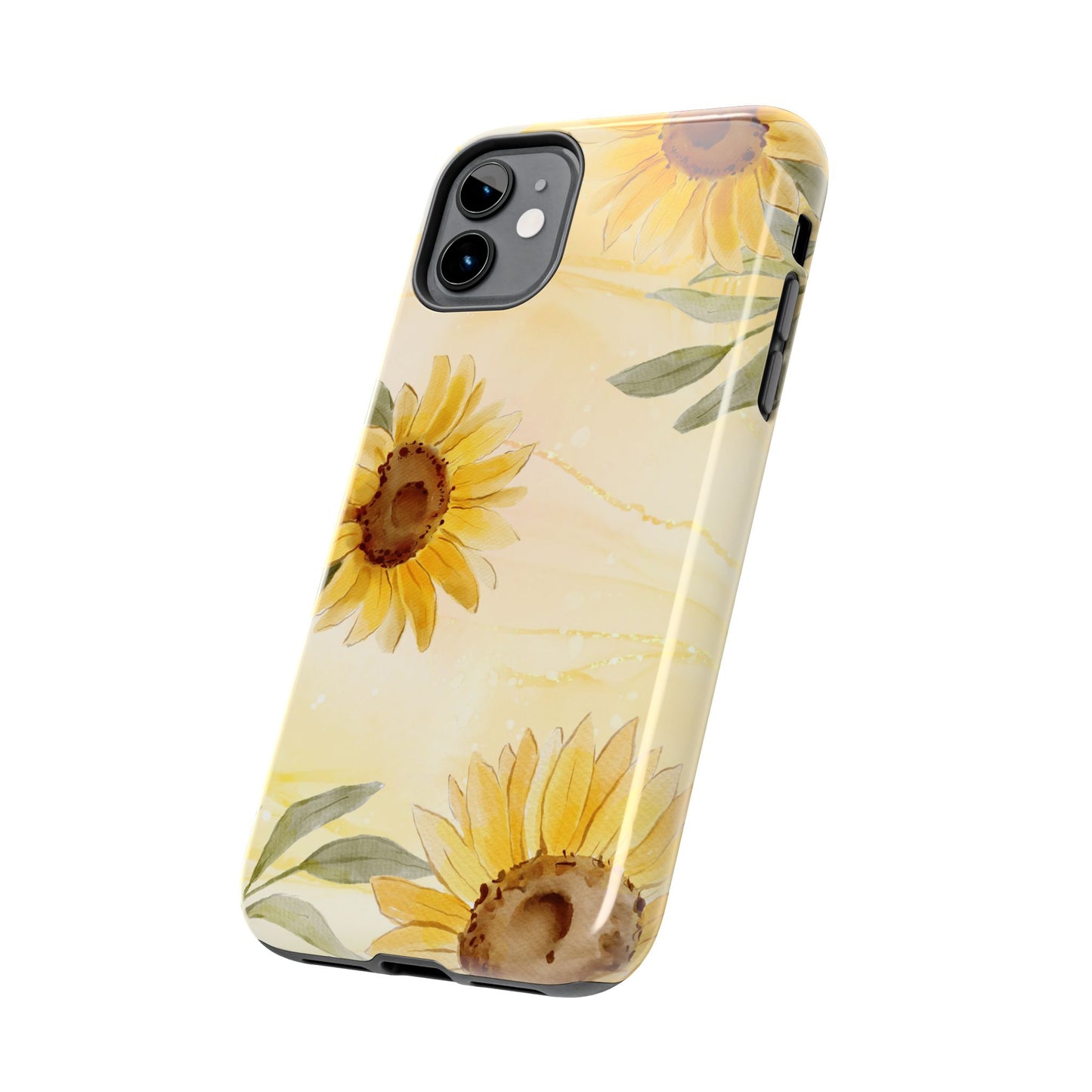 Sunflower Tough Phone Case - Floral Phone Cover, Fall Gift, Durable Phone Case, Stylish Accessory, Nature Lover Gift