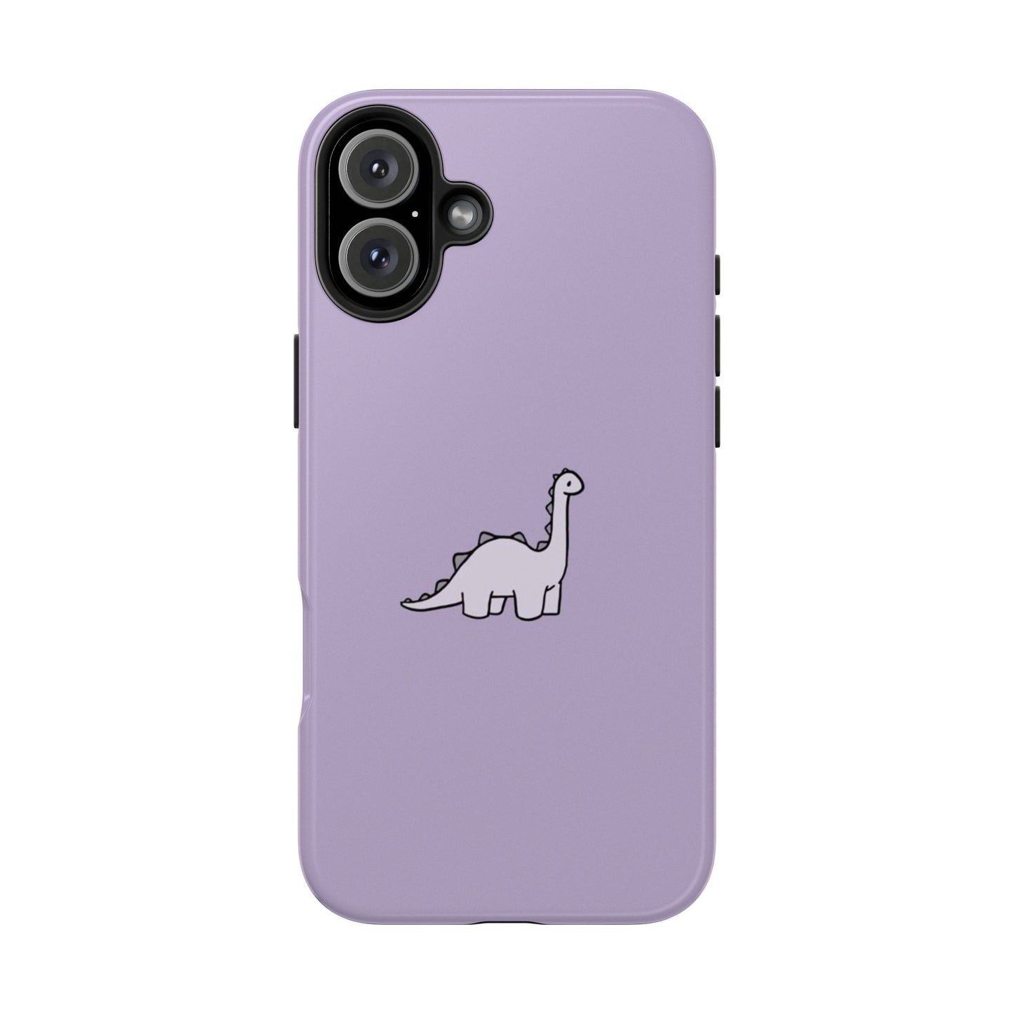 Cute Dinosaur Tough Phone Cases, Kid-Friendly Phone Covers, Dinosaur Gifts for Kids, Purple Phone Accessories, Durable Cases