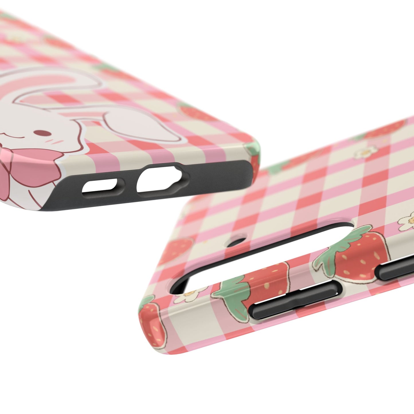 Cute Strawberry Bunny Phone Case