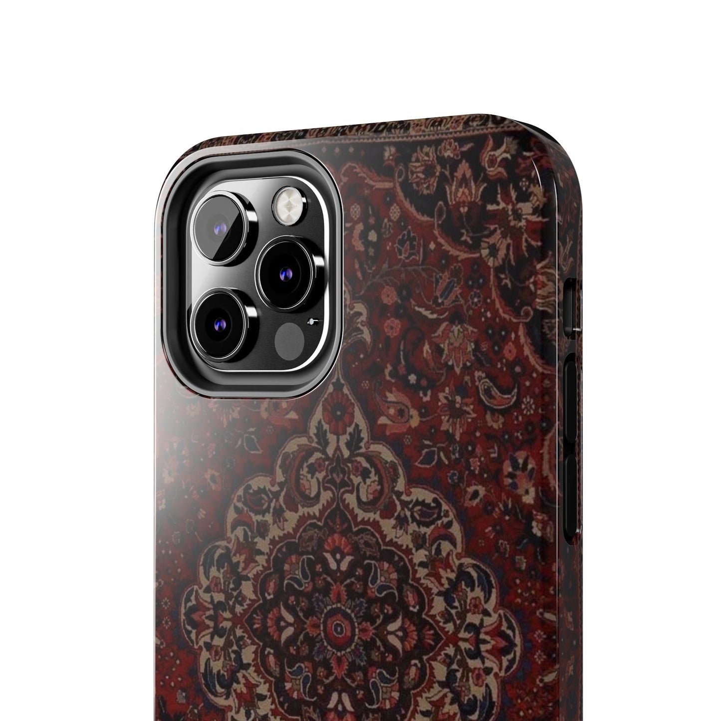 Bohemian Rug Pattern Tough Phone Case, Boho Chic Accessory, Stylish Phone Protection, Unique Gift Idea, Trendy Tech Gear