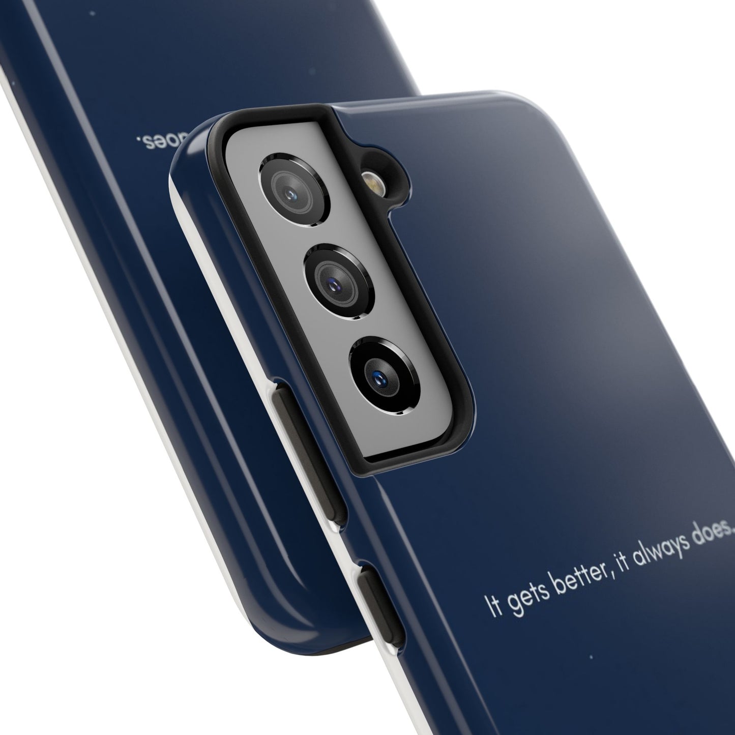 Motivational Tough Phone Cases, Anime-inspired Phone Case, Unique Gift for Friends, Phone Accessory, Encouraging Quote