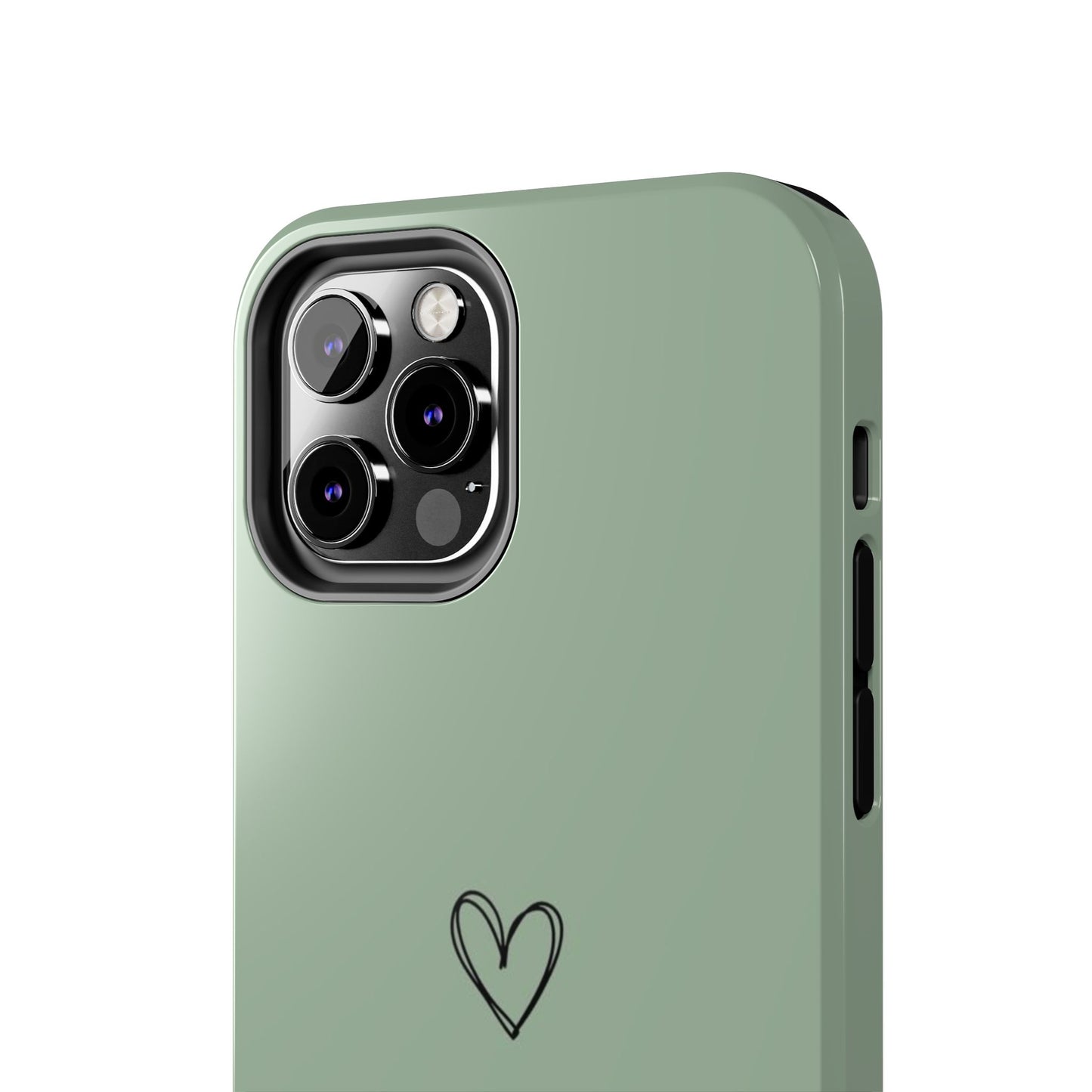 Stylish Tough Phone Cases with Heart Design, Cute Mobile Covers, Unique Gifts for Him/Her, Durable Accessories, Birthday/Friends/Valentine's