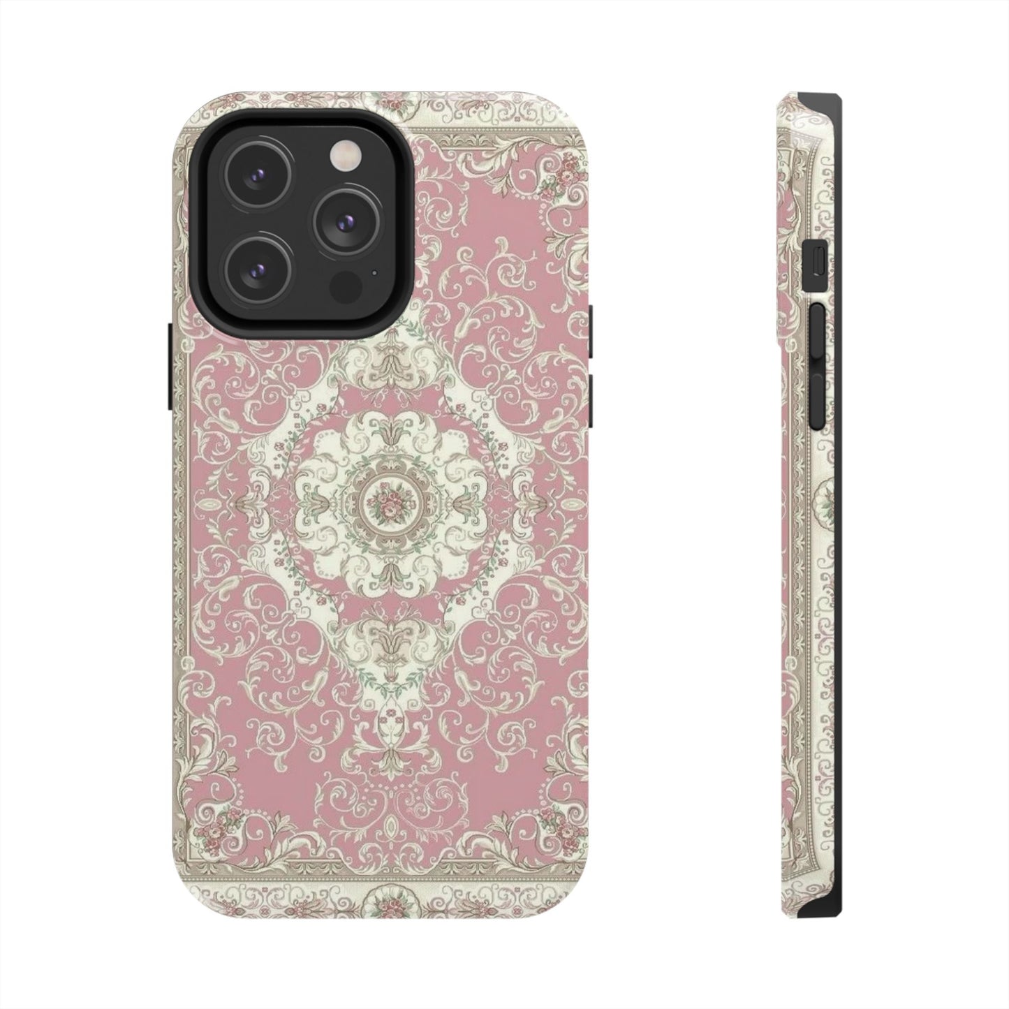 Elegant Floral Tough Phone Cases, Stylish Phone Covers, Durable Tech Accessories, Decorative Phone Protection, Trendy Gift for Her