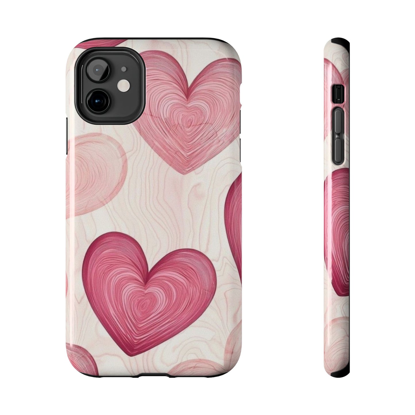 Romantic Heart Phone Cases - Cute, Durable Covers for Valentine's Day, Gift for Her, Love Decor, Phone Accessories