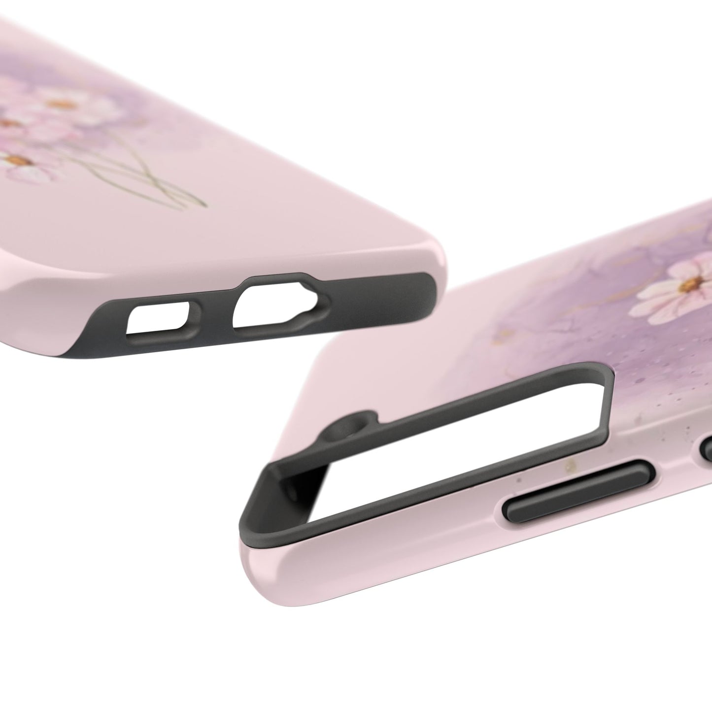 Floral Tough Phone Cases, Protective Phone Cover, Flower Design Case, Stylish Gift for Her, Mother’s Day, Birthday Present