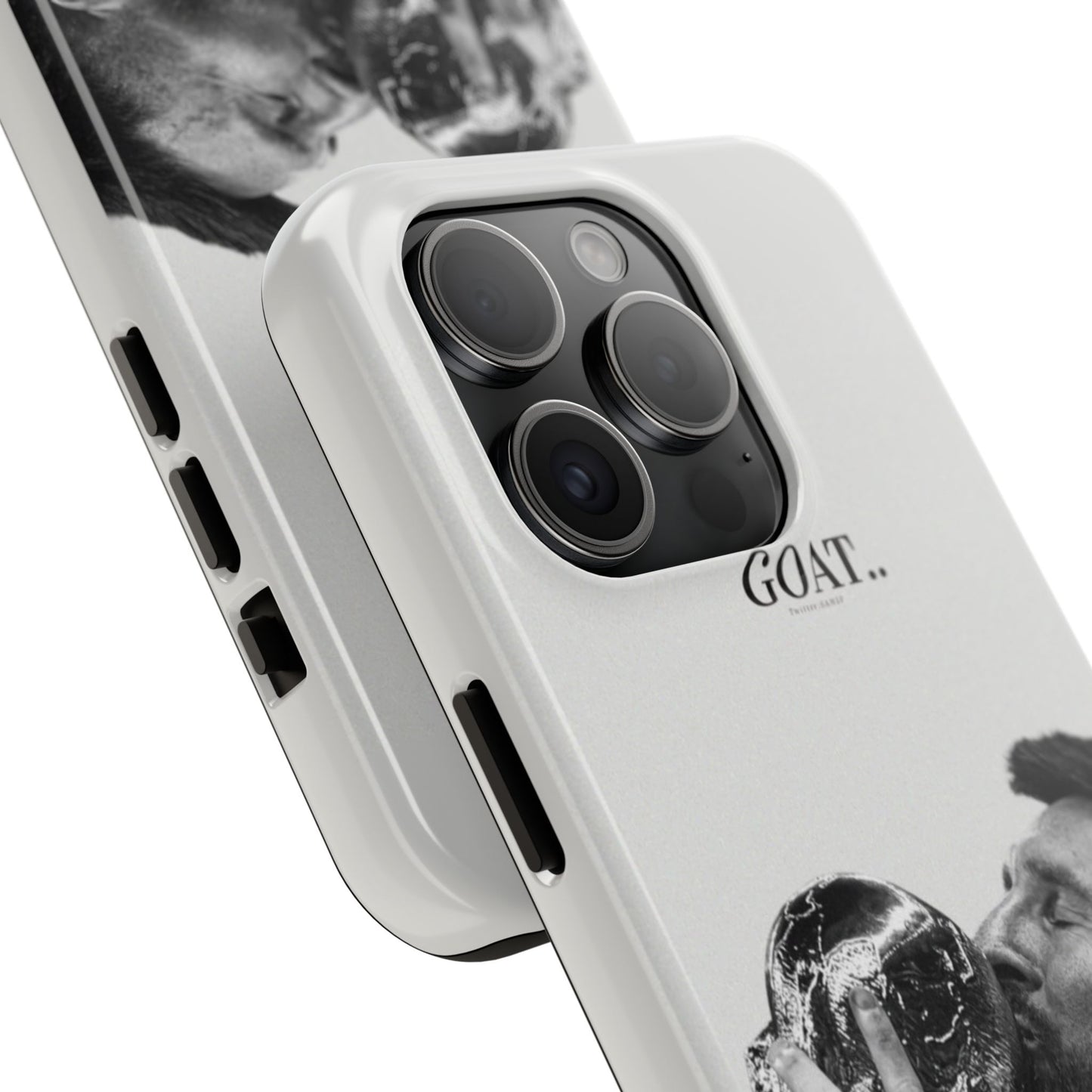 Soccer GOAT Phone Case, Tough Phone Case, Sports Accessory, Gift for Soccer Fans, Mens Birthday Gift, Unique Phone Cover