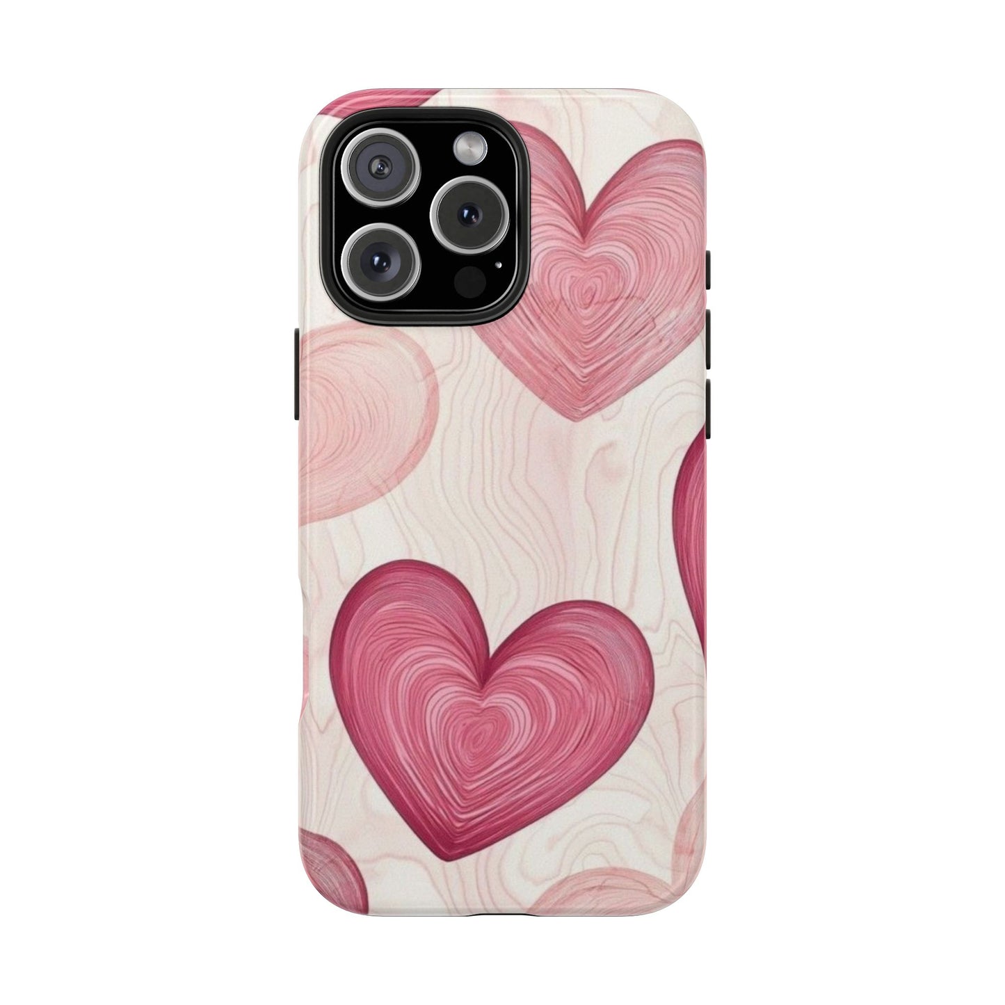 Romantic Heart Phone Cases - Cute, Durable Covers for Valentine's Day, Gift for Her, Love Decor, Phone Accessories