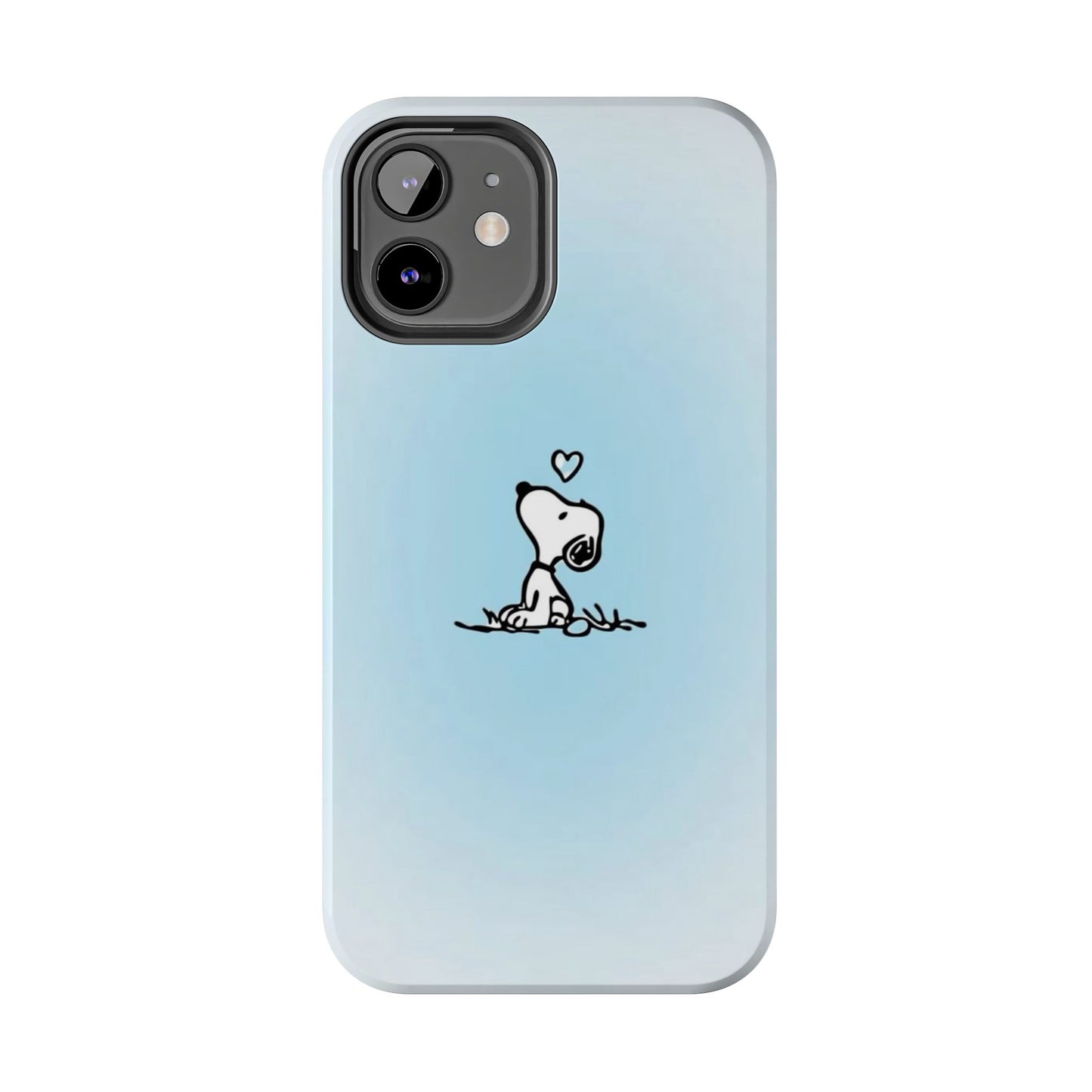 Snoopy Love Tough Phone Cases, Durable Phone Covers for Dog Lovers, Cute Gift for Birthdays, Valentine's Day, Pet Enthusiasts