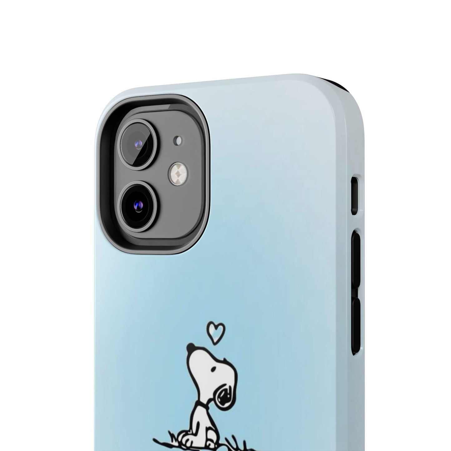 Snoopy Love Tough Phone Cases, Durable Phone Covers for Dog Lovers, Cute Gift for Birthdays, Valentine's Day, Pet Enthusiasts