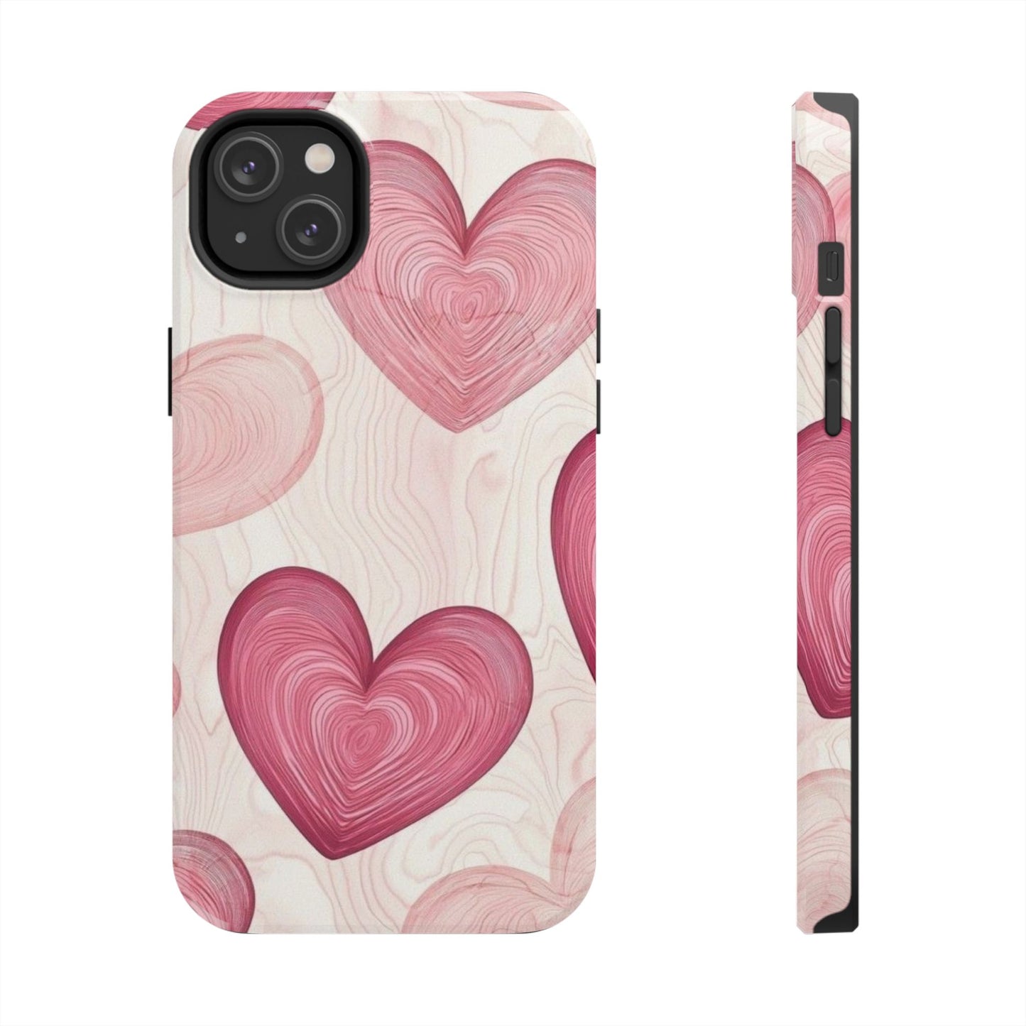 Romantic Heart Phone Cases - Cute, Durable Covers for Valentine's Day, Gift for Her, Love Decor, Phone Accessories