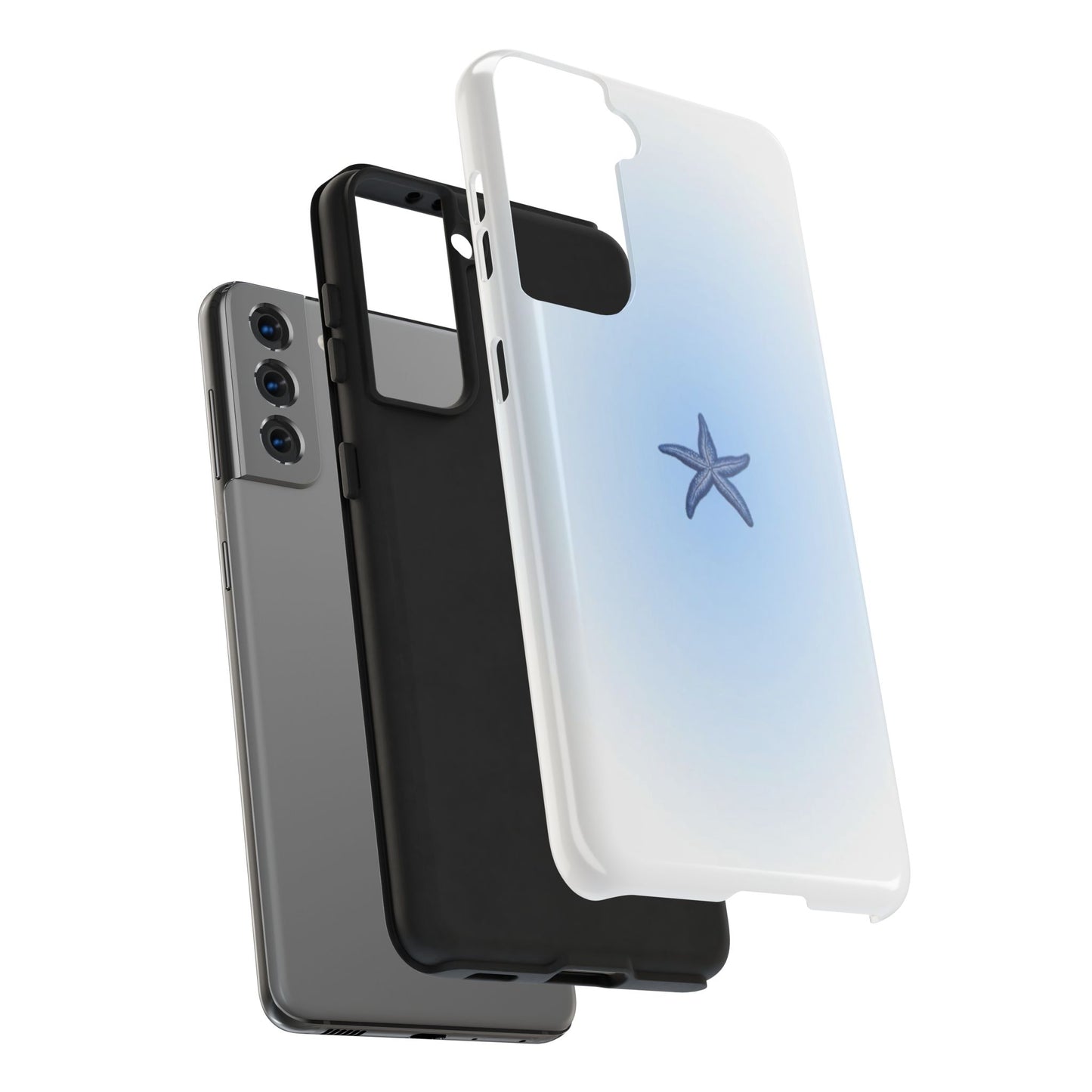 Beachy Starfish Tough Phone Cases | Ocean Inspired | Summer Gift | Durable Phone Covers | Coastal Vibe | Protective Cases