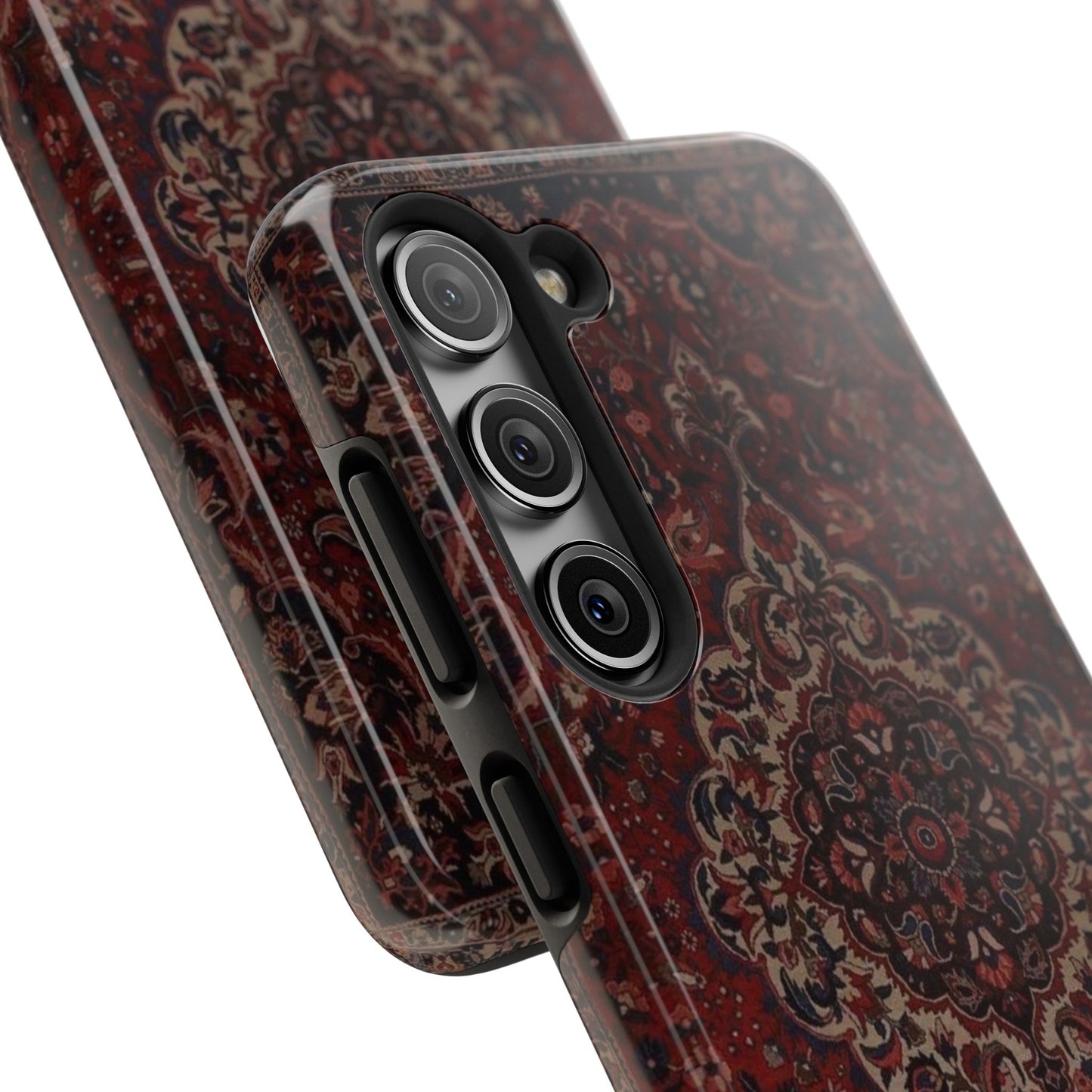 Bohemian Rug Pattern Tough Phone Case, Boho Chic Accessory, Stylish Phone Protection, Unique Gift Idea, Trendy Tech Gear