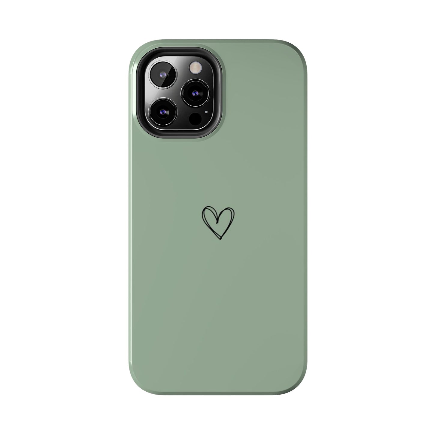Stylish Tough Phone Cases with Heart Design, Cute Mobile Covers, Unique Gifts for Him/Her, Durable Accessories, Birthday/Friends/Valentine's
