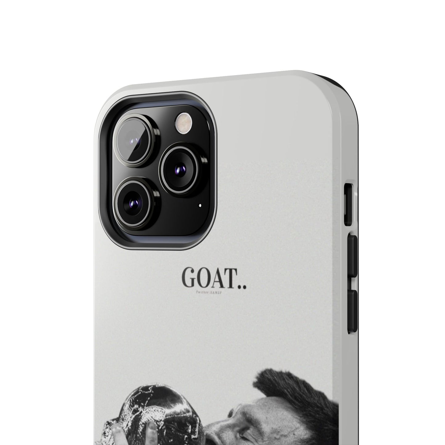Soccer GOAT Phone Case, Tough Phone Case, Sports Accessory, Gift for Soccer Fans, Mens Birthday Gift, Unique Phone Cover