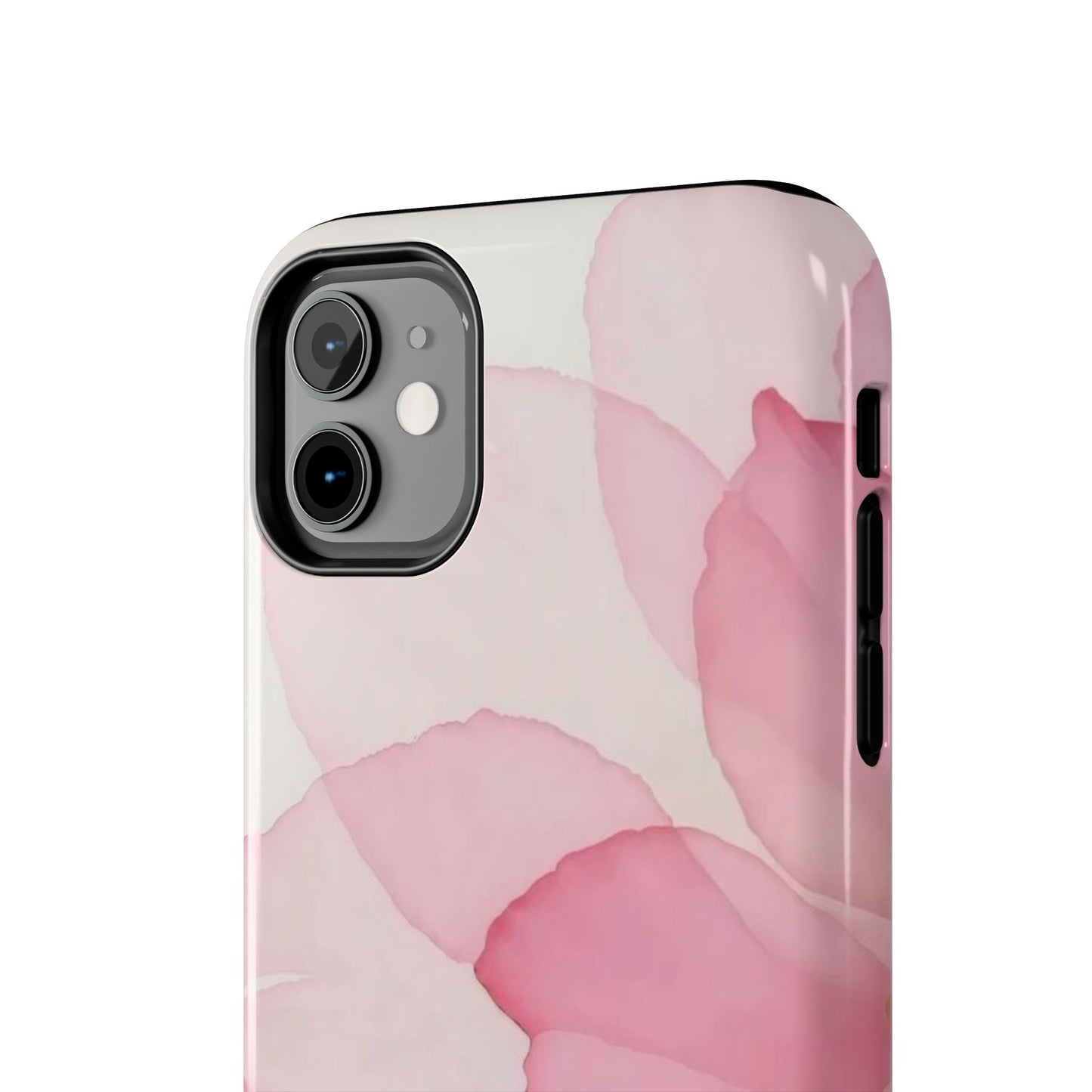 Floral Tough Phone Cases, Durable Phone Cover, Pink Flower Design, Gift for Her, Elegant Phone Accessory, Protect Your Phone