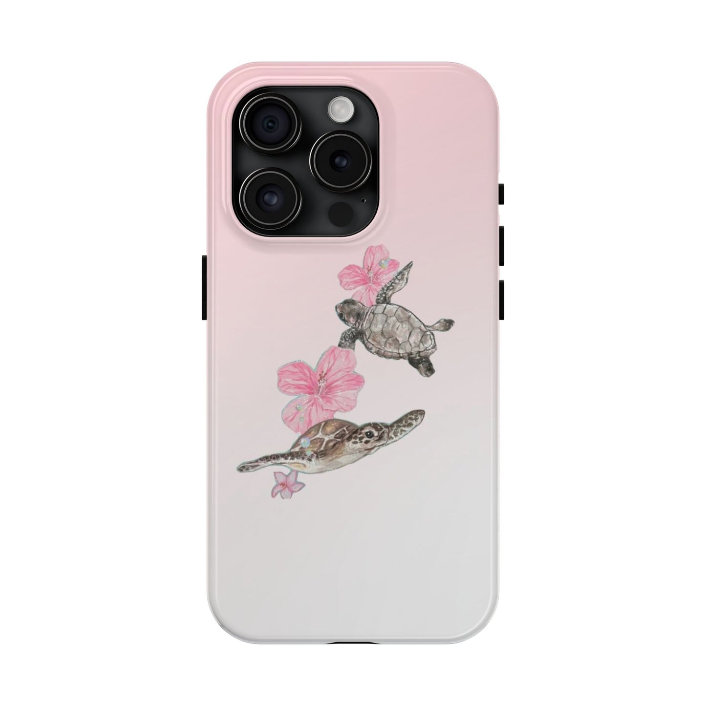 Turtle Phone Case – Tropical Tough Cover, Beach Lover Gift, Ocean Aesthetic, Durable Accessory for Summer, Fun & Functional Case