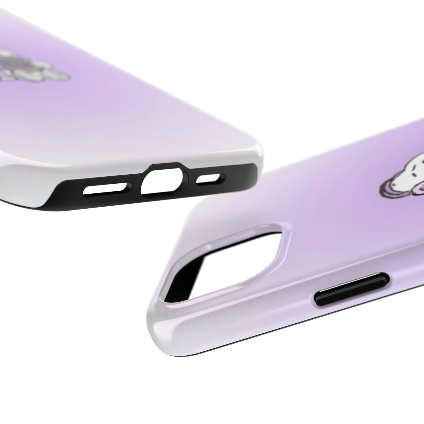 Snoopy Music Lover Phone Case, Cute Tough Phone Case, Gifts for Music Lovers, Cartoon Phone Covers, Vibrant Phone Accessories