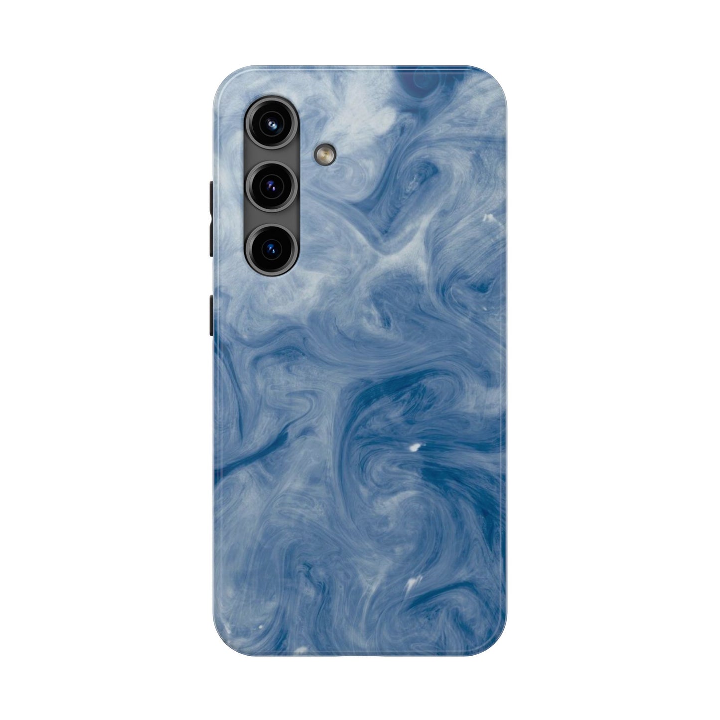 Marble Blue Tough Phone Cases, Phone Protection, Unique Design, Fashion Accessory, Gift for Her, Trendy Smartphone Cover
