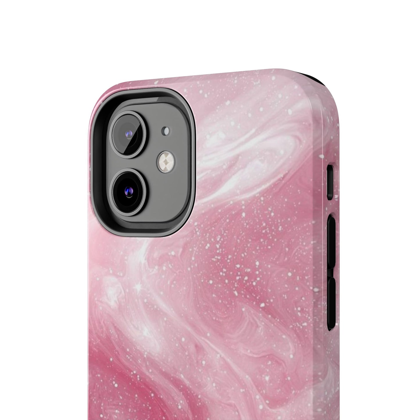 Stylish Tough Phone Cases - Pink Marble Design, Phone Cover for Women, Durable Protection, Trendy Gift, Birthday Present, Everyday Use