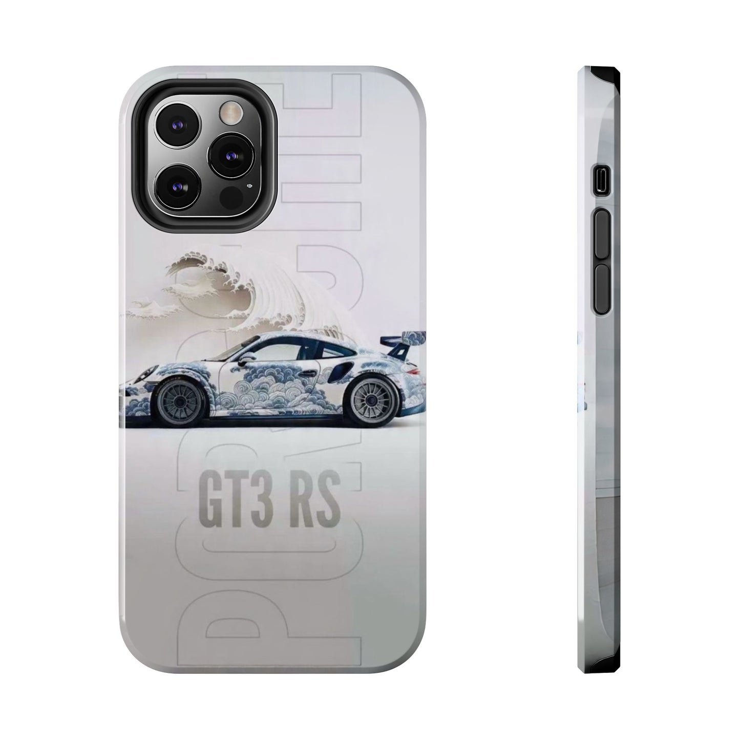 Porsche GT3 RS Tough Phone Case, Durable Phone Cover, Automotive Enthusiast Gift, Car Lover Accessory, Racing-Themed Protection