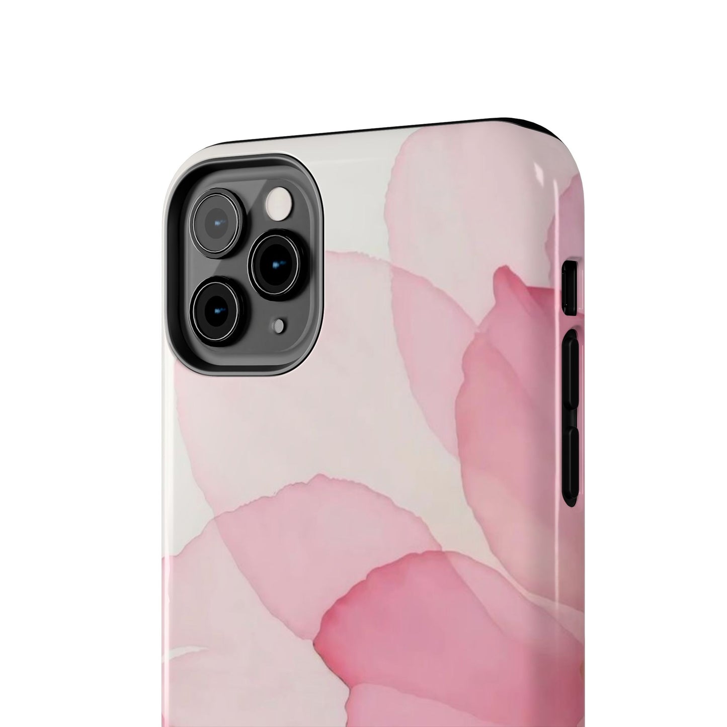 Floral Tough Phone Cases, Durable Phone Cover, Pink Flower Design, Gift for Her, Elegant Phone Accessory, Protect Your Phone