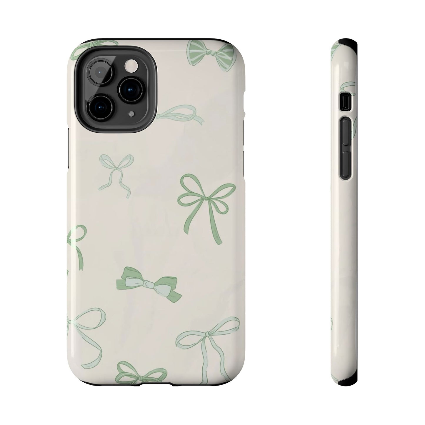 Delicate Bow Phone Cases, Floral Phone Covers, Cute Tech Accessories, Gift for Her, Pastel Aesthetic, Birthday Gifts