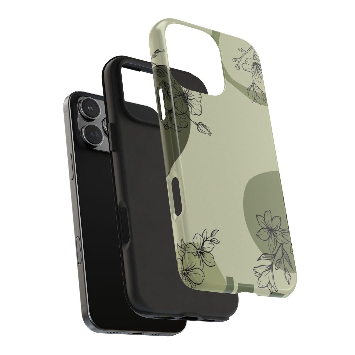 Floral Tough Phone Cases | Stylish Phone Protection | Gift for Her | Eco-friendly Accessories | Trendy Phone Cover