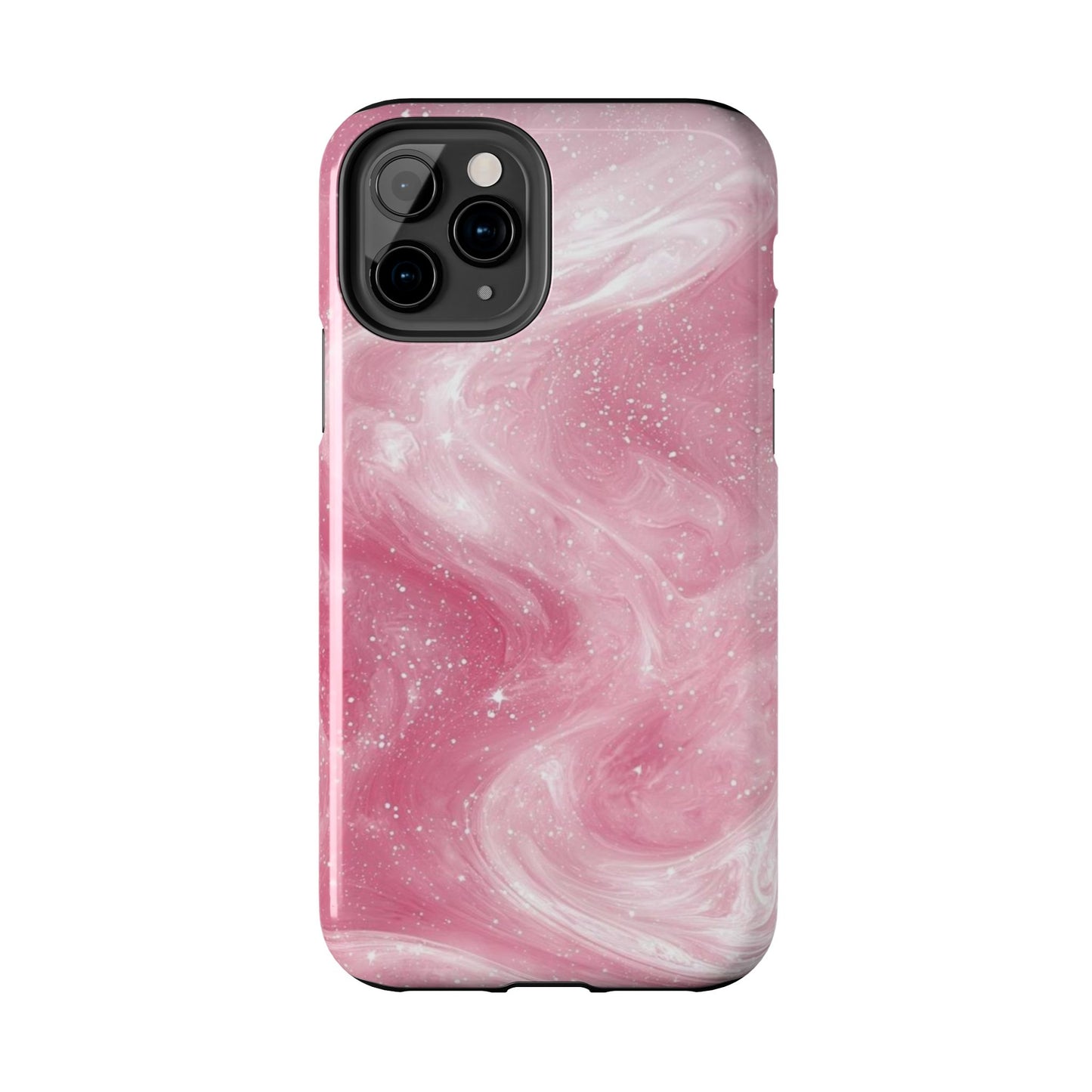 Stylish Tough Phone Cases - Pink Marble Design, Phone Cover for Women, Durable Protection, Trendy Gift, Birthday Present, Everyday Use