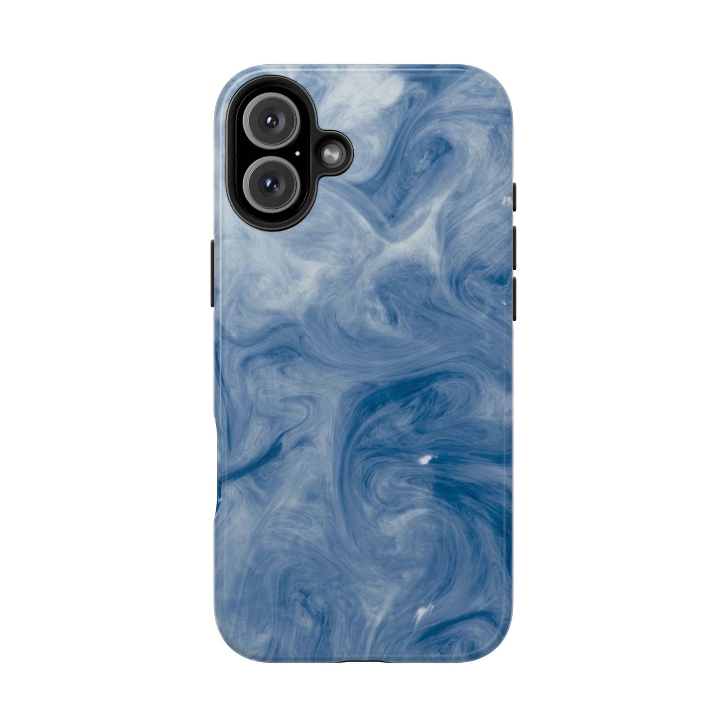 Marble Blue Tough Phone Cases, Phone Protection, Unique Design, Fashion Accessory, Gift for Her, Trendy Smartphone Cover