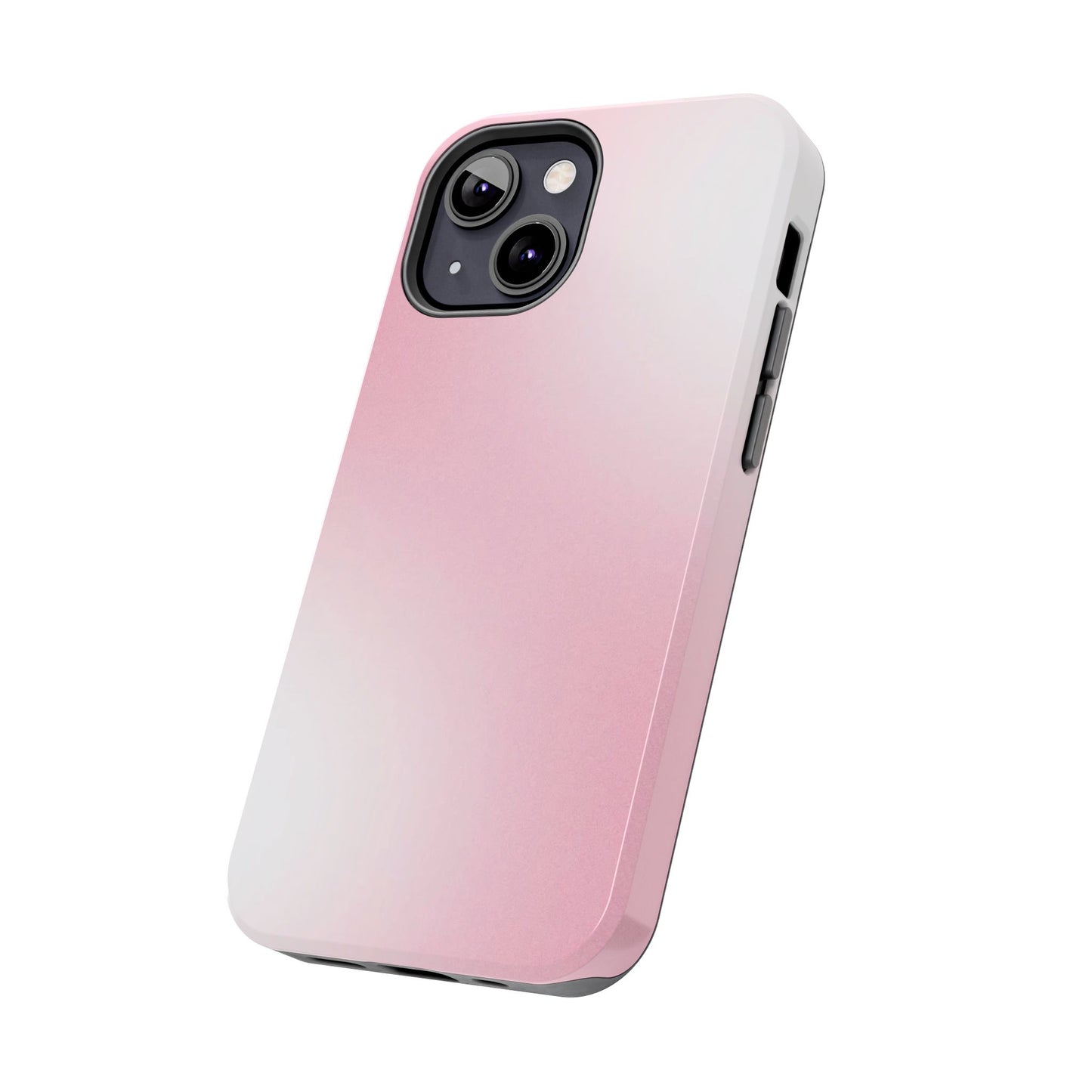 Stylish Tough Phone Cases, Durable Phone Covers, Pink Gradient Phone Case, Gift for Her, Trendy Phone Accessories
