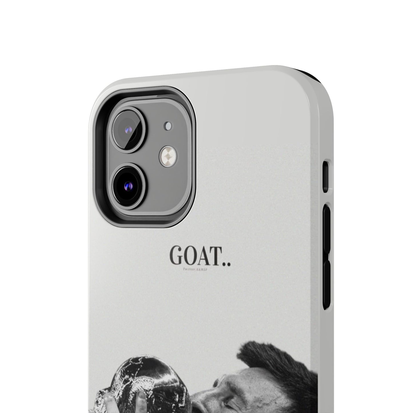 Soccer GOAT Phone Case, Tough Phone Case, Sports Accessory, Gift for Soccer Fans, Mens Birthday Gift, Unique Phone Cover