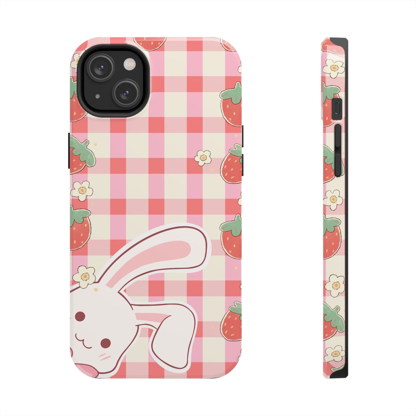 Cute Strawberry Bunny Phone Case