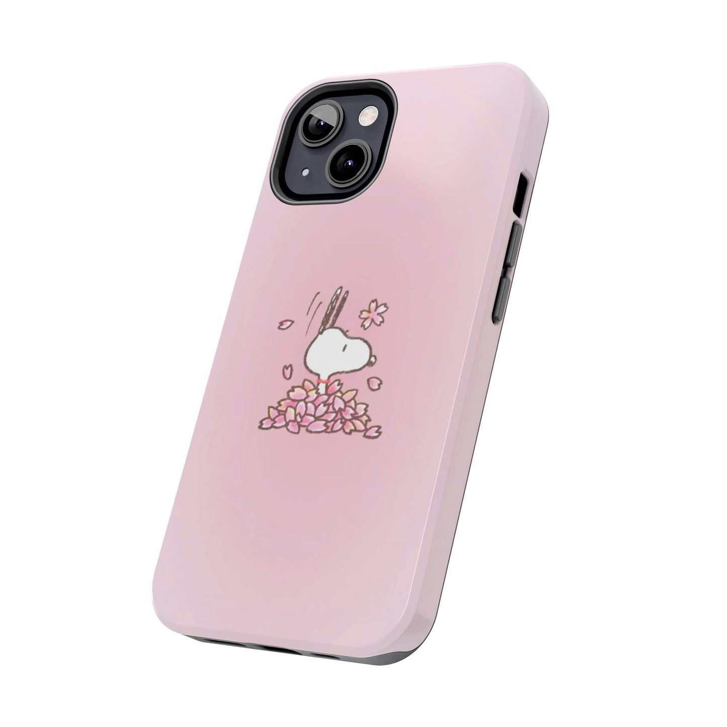 Cute Bunny Floral Tough Phone Cases, Spring Accessories, Gift for Her, Durable Cell Case, Pet Lovers, Unique Spring Decor