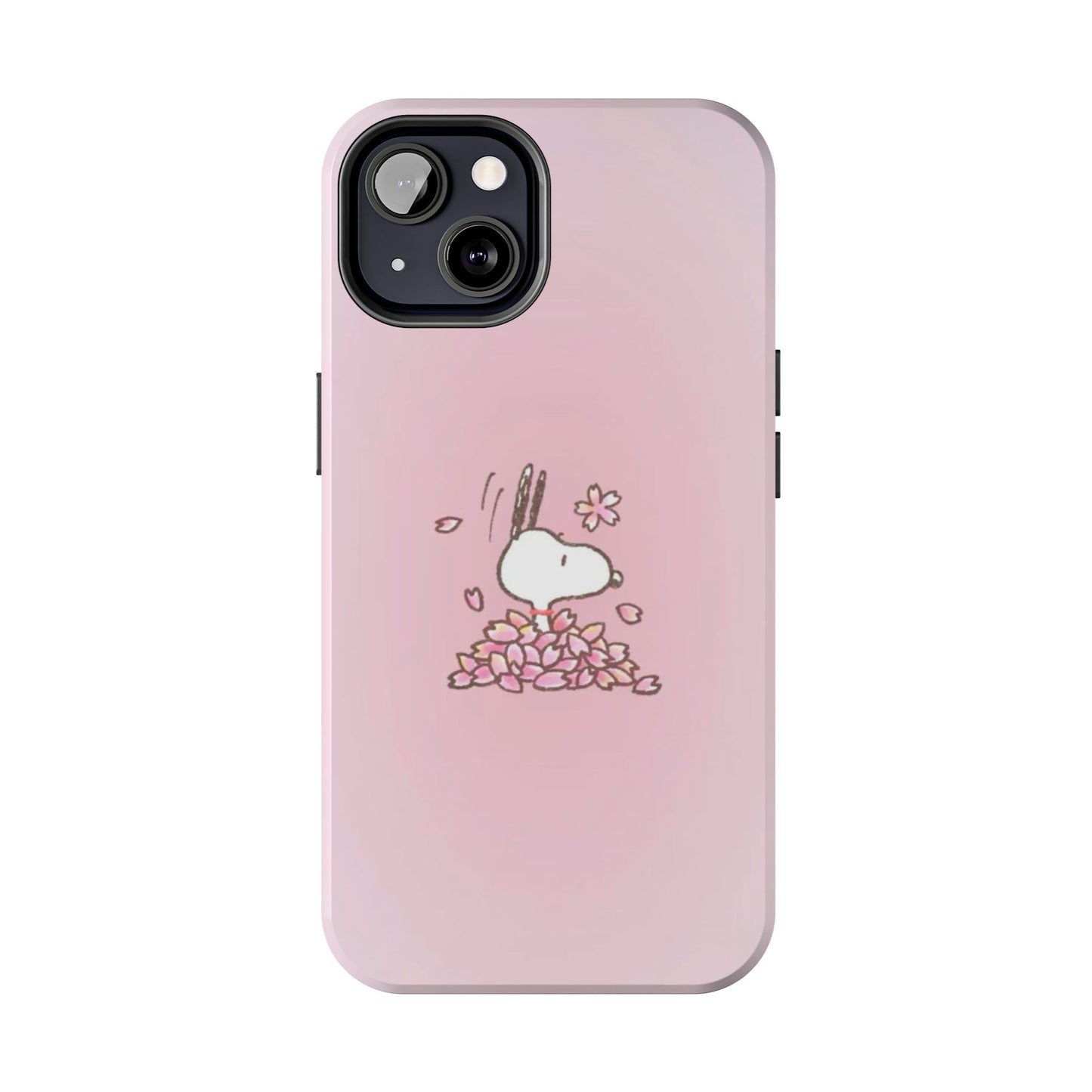 Cute Bunny Floral Tough Phone Cases, Spring Accessories, Gift for Her, Durable Cell Case, Pet Lovers, Unique Spring Decor