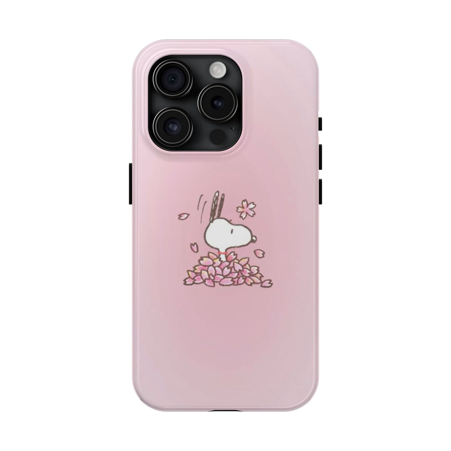 Cute Bunny Floral Tough Phone Cases, Spring Accessories, Gift for Her, Durable Cell Case, Pet Lovers, Unique Spring Decor