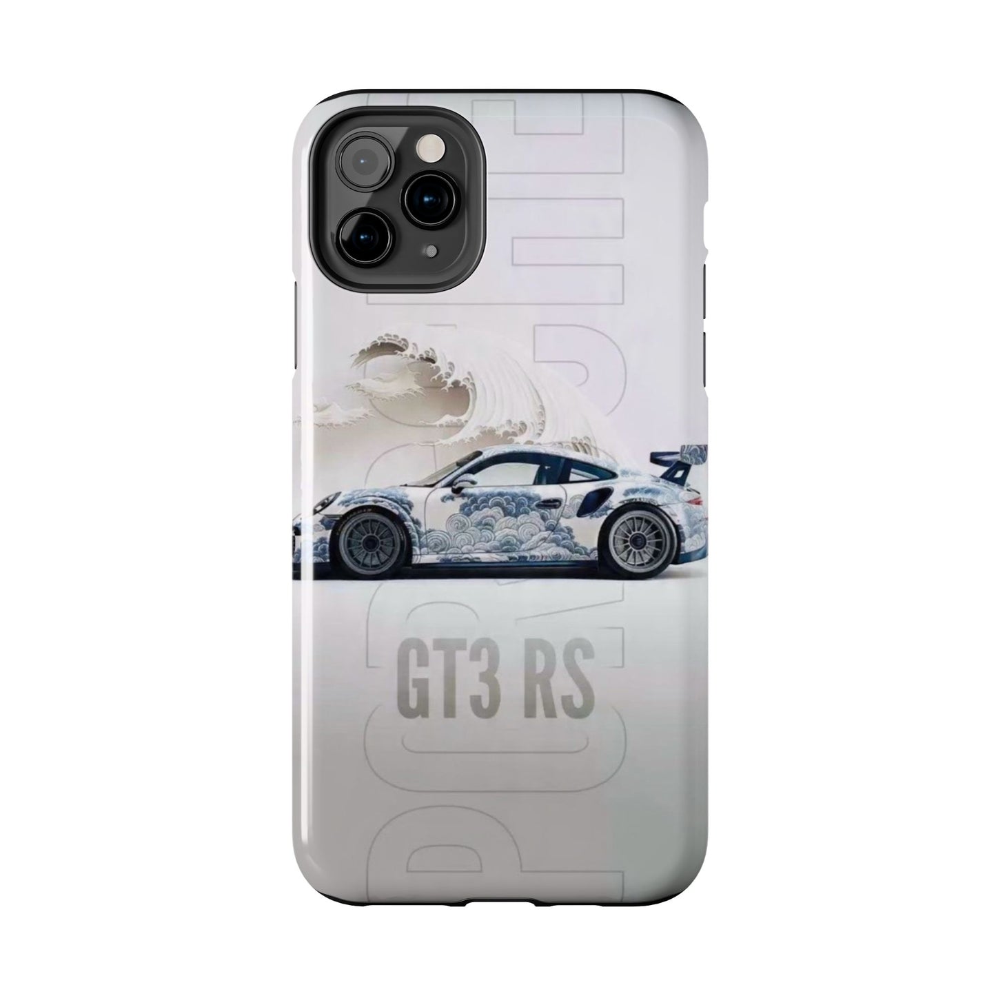 Porsche GT3 RS Tough Phone Case, Durable Phone Cover, Automotive Enthusiast Gift, Car Lover Accessory, Racing-Themed Protection