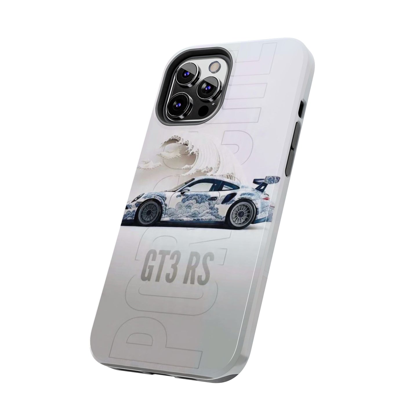 Porsche GT3 RS Tough Phone Case, Durable Phone Cover, Automotive Enthusiast Gift, Car Lover Accessory, Racing-Themed Protection