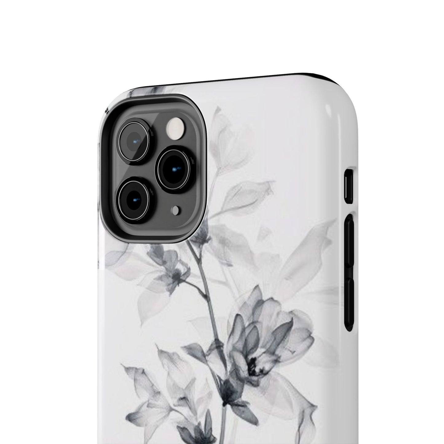 Elegant Floral Tough Phone Cases, Durable Phone Cover, Gift for Her, Protective Case, Floral Design, Stylish Accessory