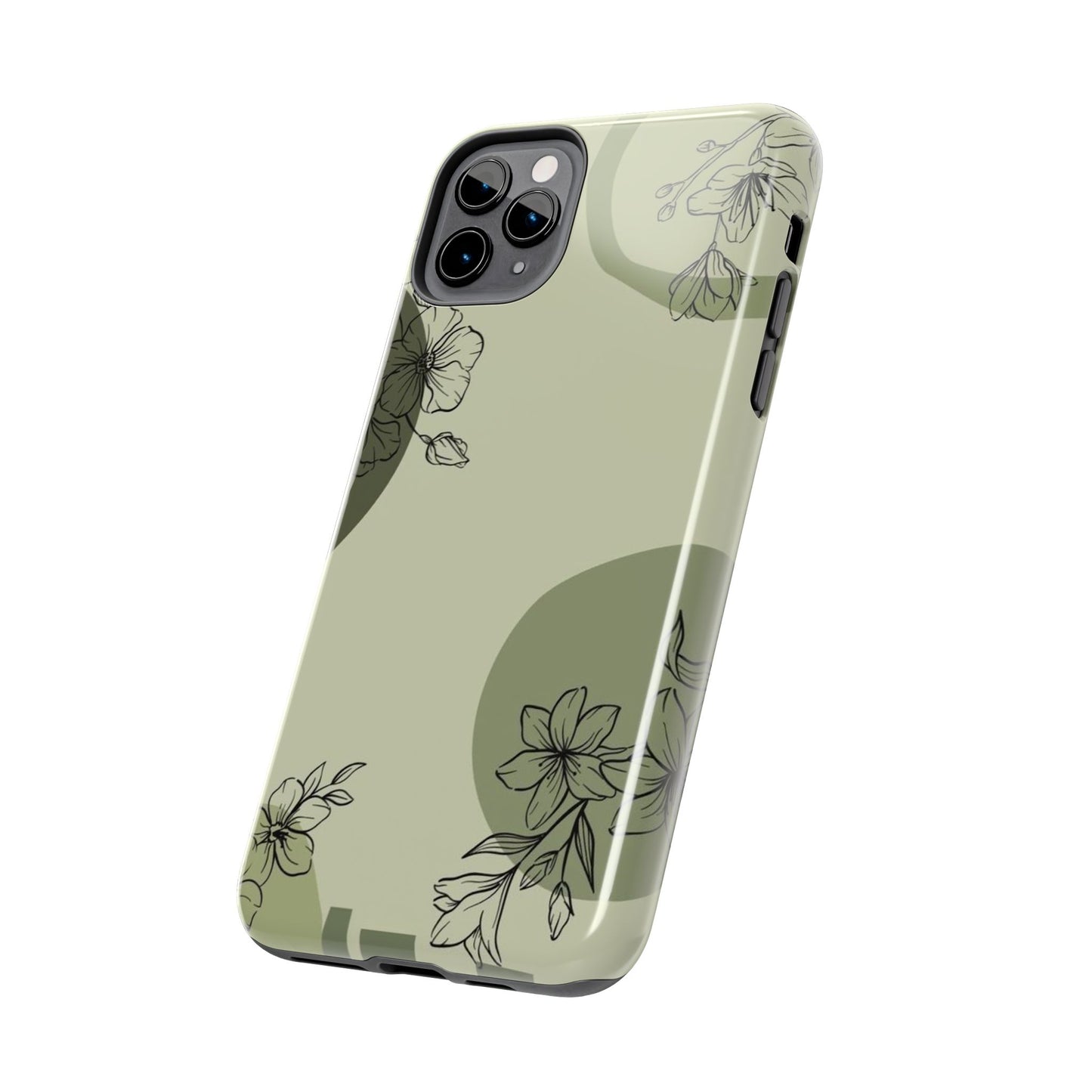 Floral Tough Phone Cases | Stylish Phone Protection | Gift for Her | Eco-friendly Accessories | Trendy Phone Cover