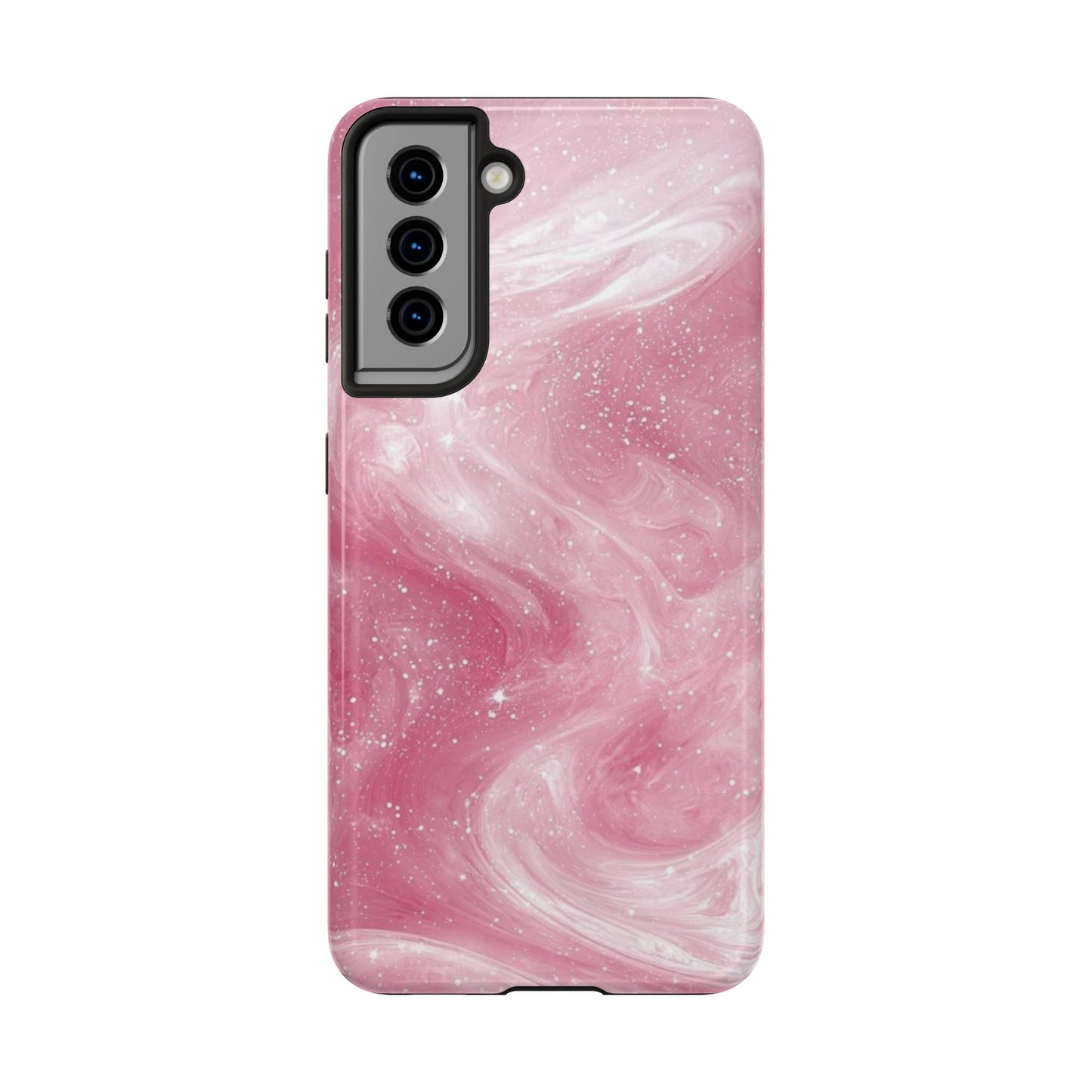 Stylish Tough Phone Cases - Pink Marble Design, Phone Cover for Women, Durable Protection, Trendy Gift, Birthday Present, Everyday Use