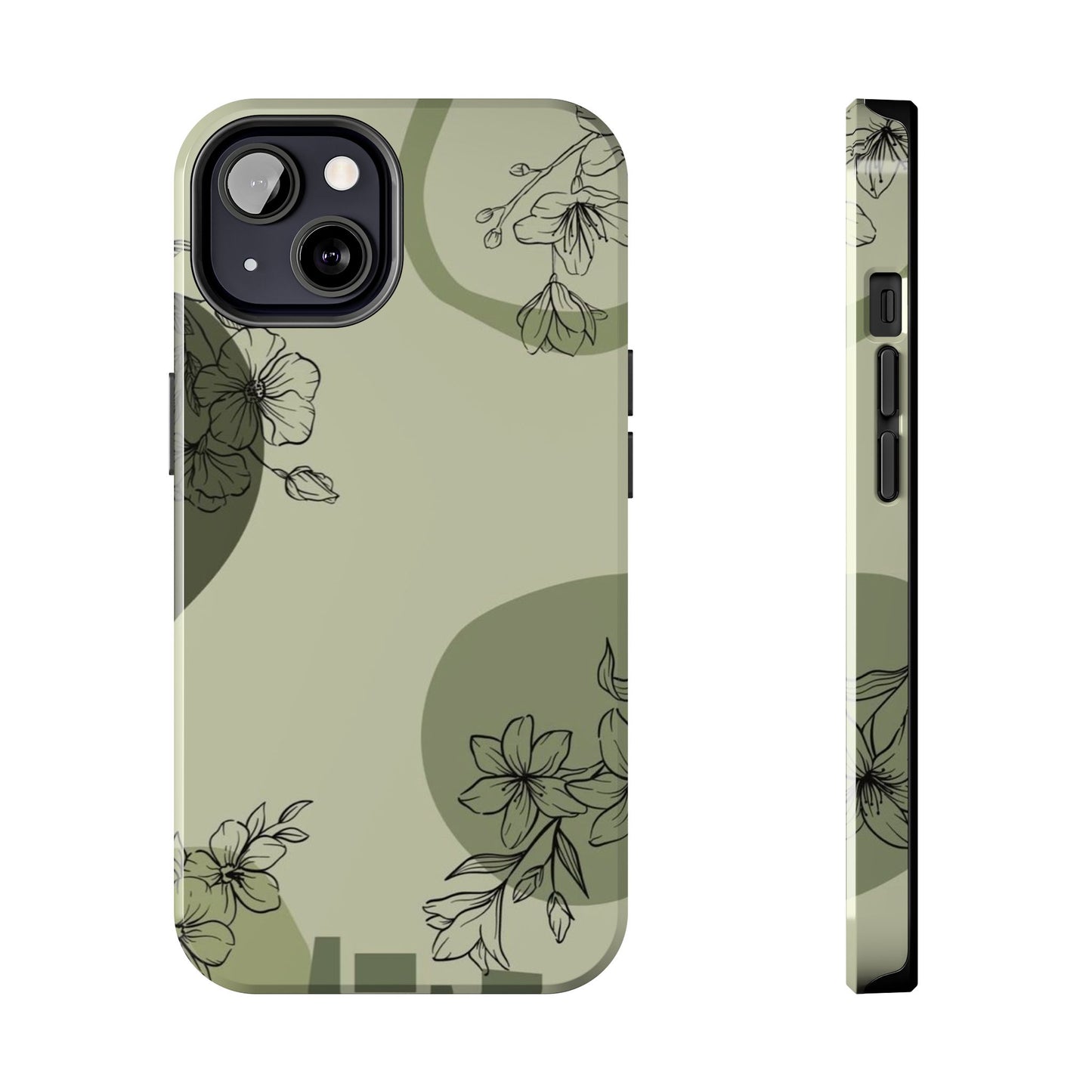 Floral Tough Phone Cases | Stylish Phone Protection | Gift for Her | Eco-friendly Accessories | Trendy Phone Cover