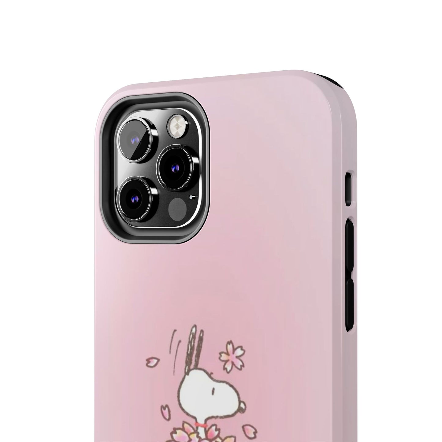 Cute Bunny Floral Tough Phone Cases, Spring Accessories, Gift for Her, Durable Cell Case, Pet Lovers, Unique Spring Decor