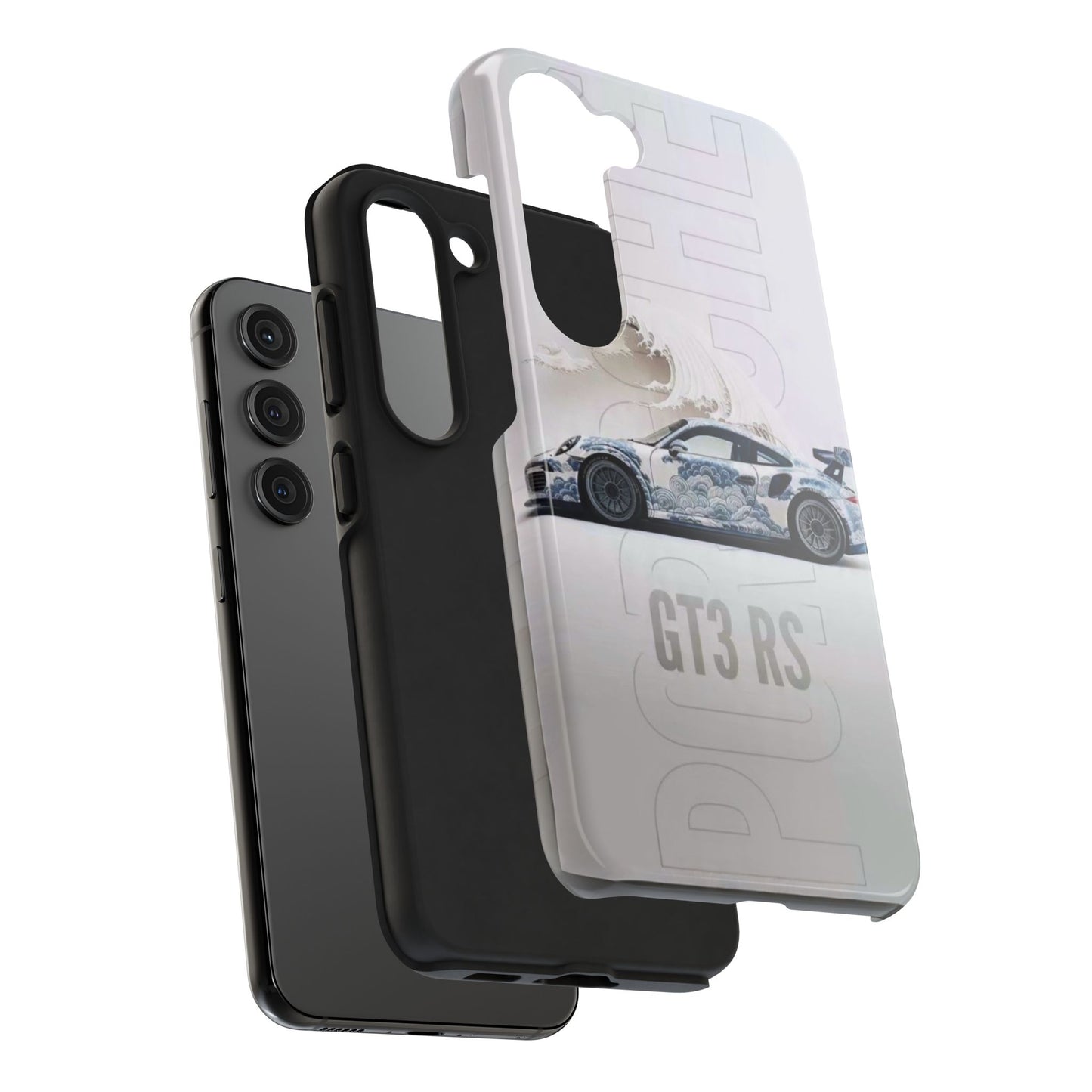 Porsche GT3 RS Tough Phone Case, Durable Phone Cover, Automotive Enthusiast Gift, Car Lover Accessory, Racing-Themed Protection