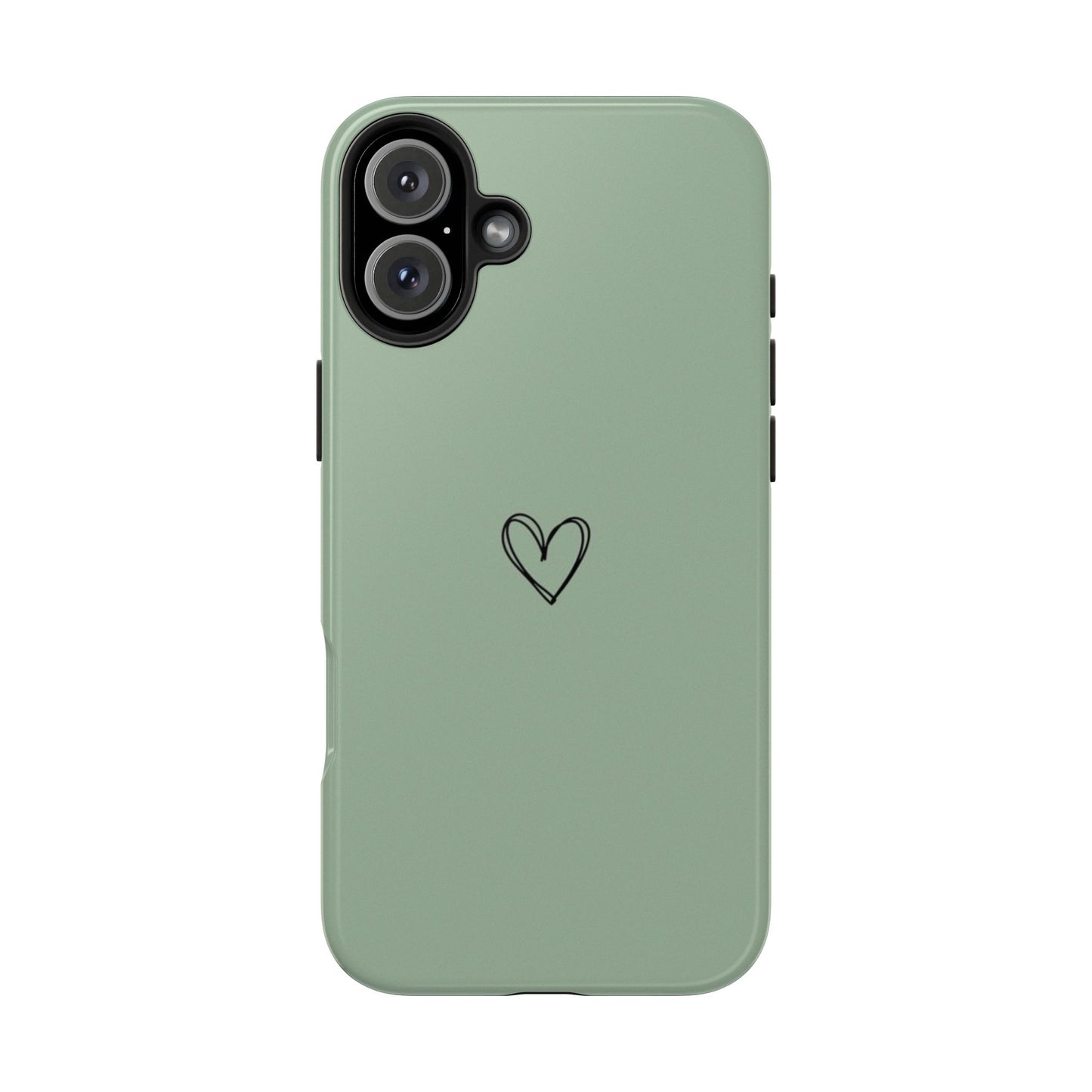 Stylish Tough Phone Cases with Heart Design, Cute Mobile Covers, Unique Gifts for Him/Her, Durable Accessories, Birthday/Friends/Valentine's